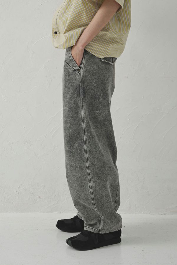 25165-9259P_gray | コクーンニットジーンズ | Color:Gray 【Garance et VioLette】【ANGELINA_アンジェリーナ】