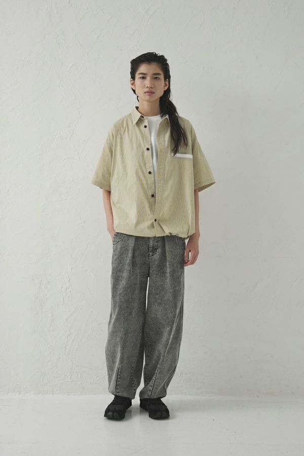 25165-9259P_gray | コクーンニットジーンズ | Color:Gray 【Garance et VioLette】【ANGELINA_アンジェリーナ】
