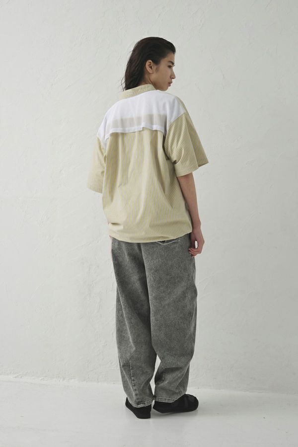 25165-9259P_gray | コクーンニットジーンズ | Color:Gray 【Garance et VioLette】【ANGELINA_アンジェリーナ】