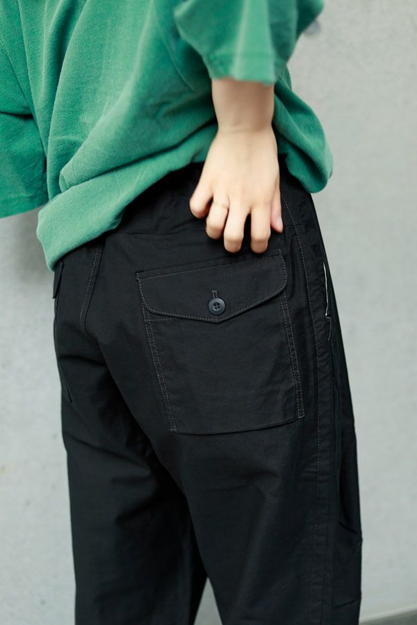 25165-9258P_black | ハンティングイージートラウザー | Color:Black 【Garance et VioLette】【ANGELINA_アンジェリーナ】