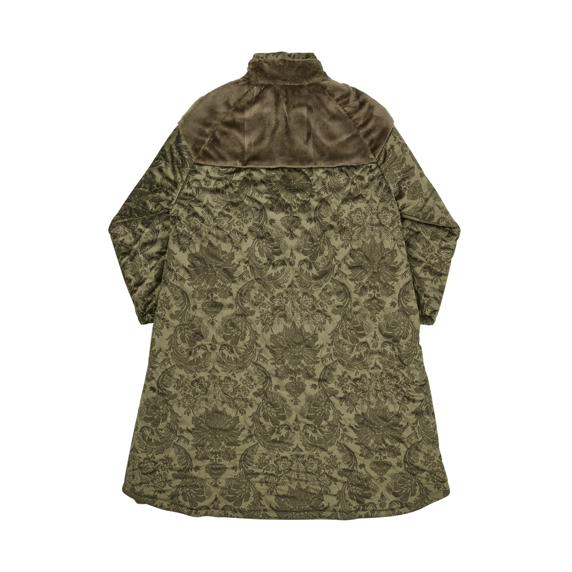 G64201_VT.KH | FLEECE OVERSIZED HALF-ZIP PULLOVER-VT.KH | Color:Khaki【GORT_ゴート】