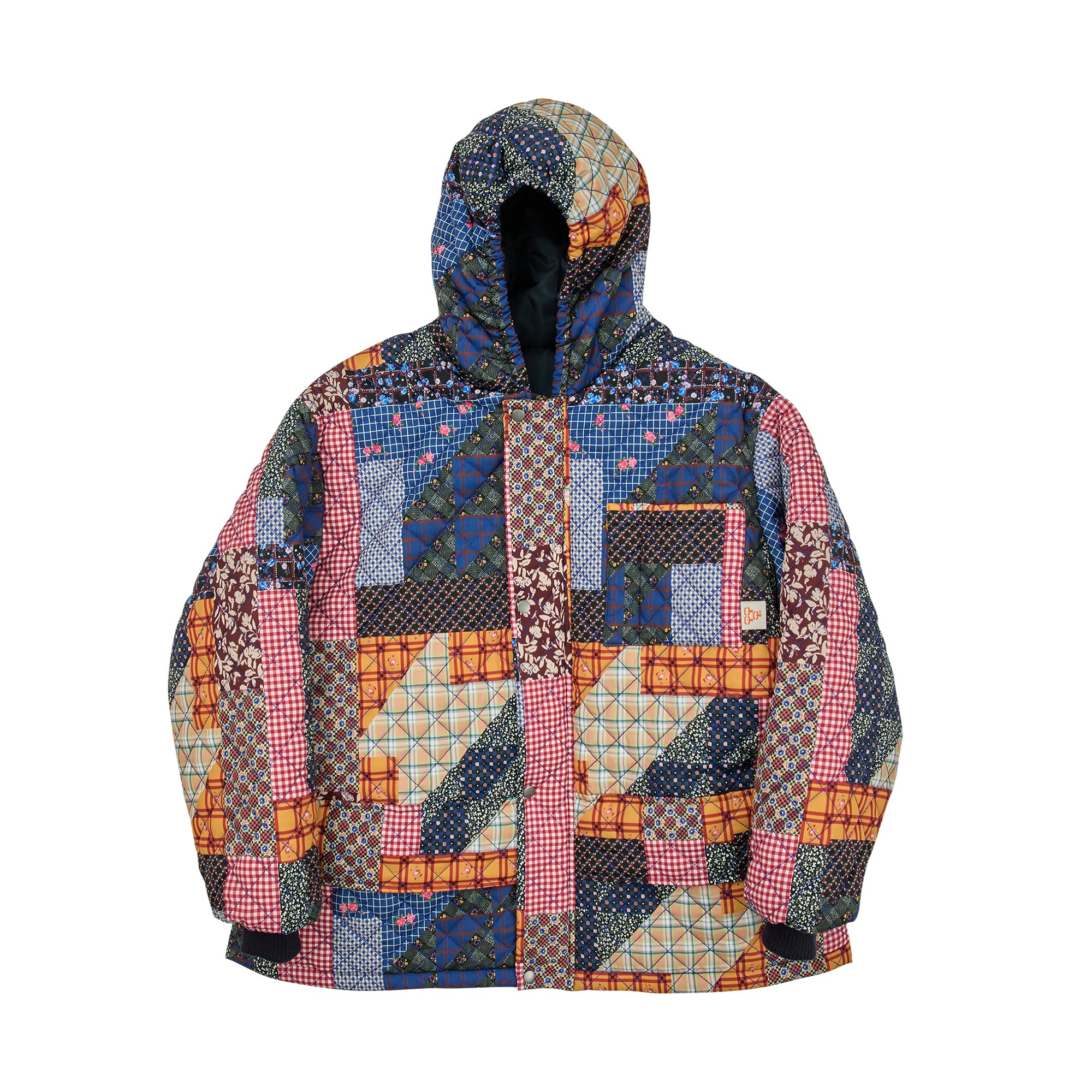 G64103_MT.PT | PADDING HOODIE JUMPER-MT.PT | Color:Multi【GORT_ゴート】【archive】