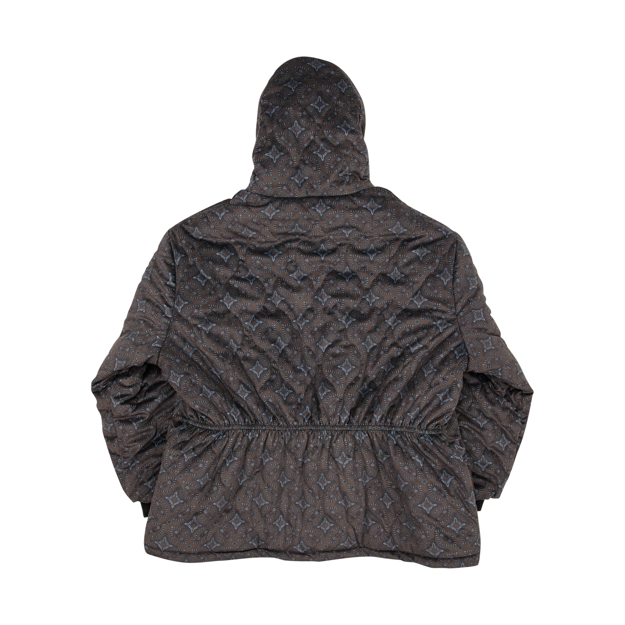 G64103_VT.BR | PADDING HOODIE JUMPER-VT.BR | Color:Brown【GORT_ゴート】
