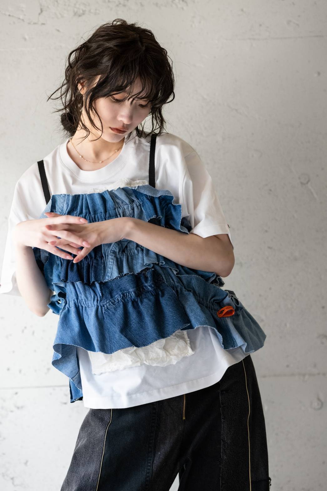 ダンガリーフリルパッチキャミ – Tyepe-B | REHERSALL