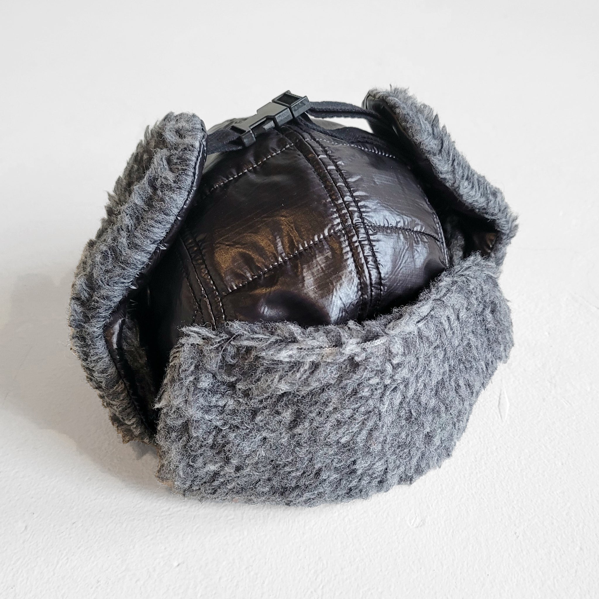 No:VOO-1162 | Name:QUILT BOMBER CAP | Color:Black【VOO_ヴォー】【入荷予定アイテム・入荷連絡可能】
