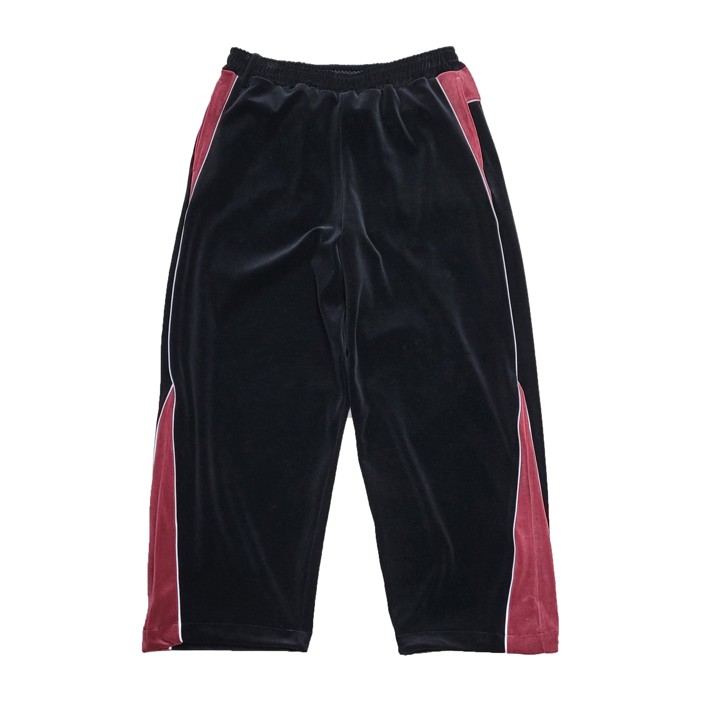 VELOUR TRACK EZ | Color_Black | No_voo-1243_black【VOO_ヴォー】【入荷予定アイテム・入荷連絡可能】