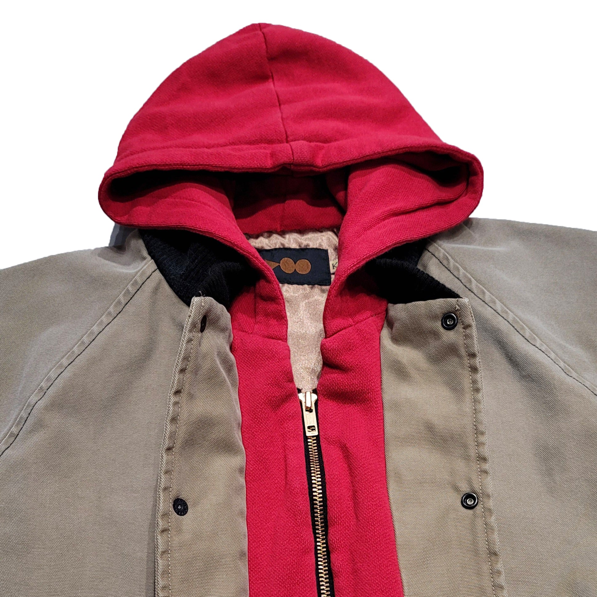 TRICKY DUCK JACKET | Color_Sand | No_voo-1248_sand【VOO_ヴォー】【入荷予定アイテム・入荷連絡可能】