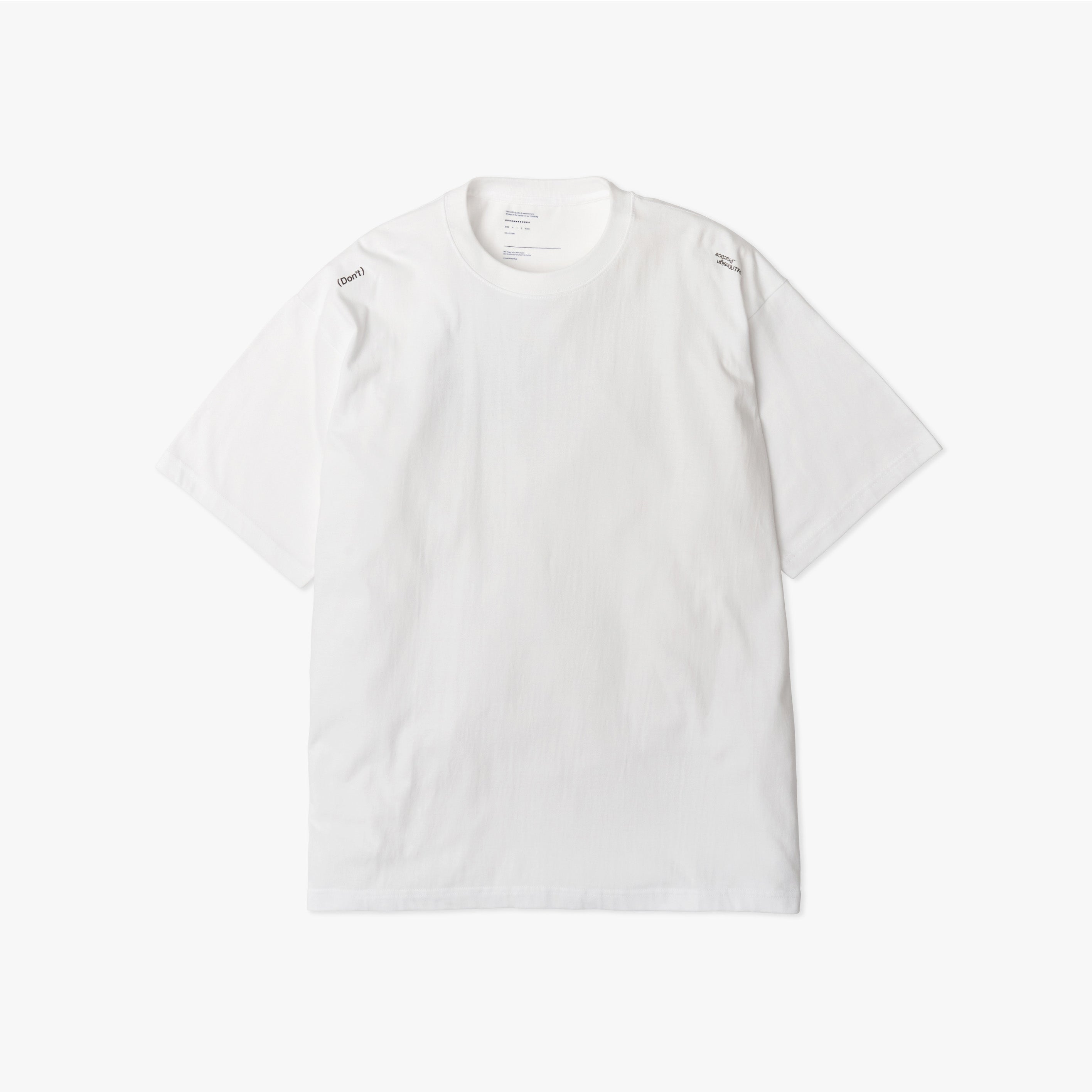_175_White | Tee S/S_1 | Color:White【UNTRACE_アントレース】