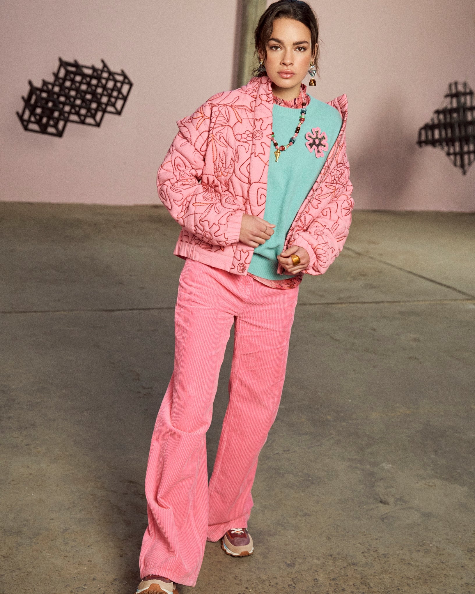 SP7383 | JACKET – Dreams French Pink | POM AMSTERDAM