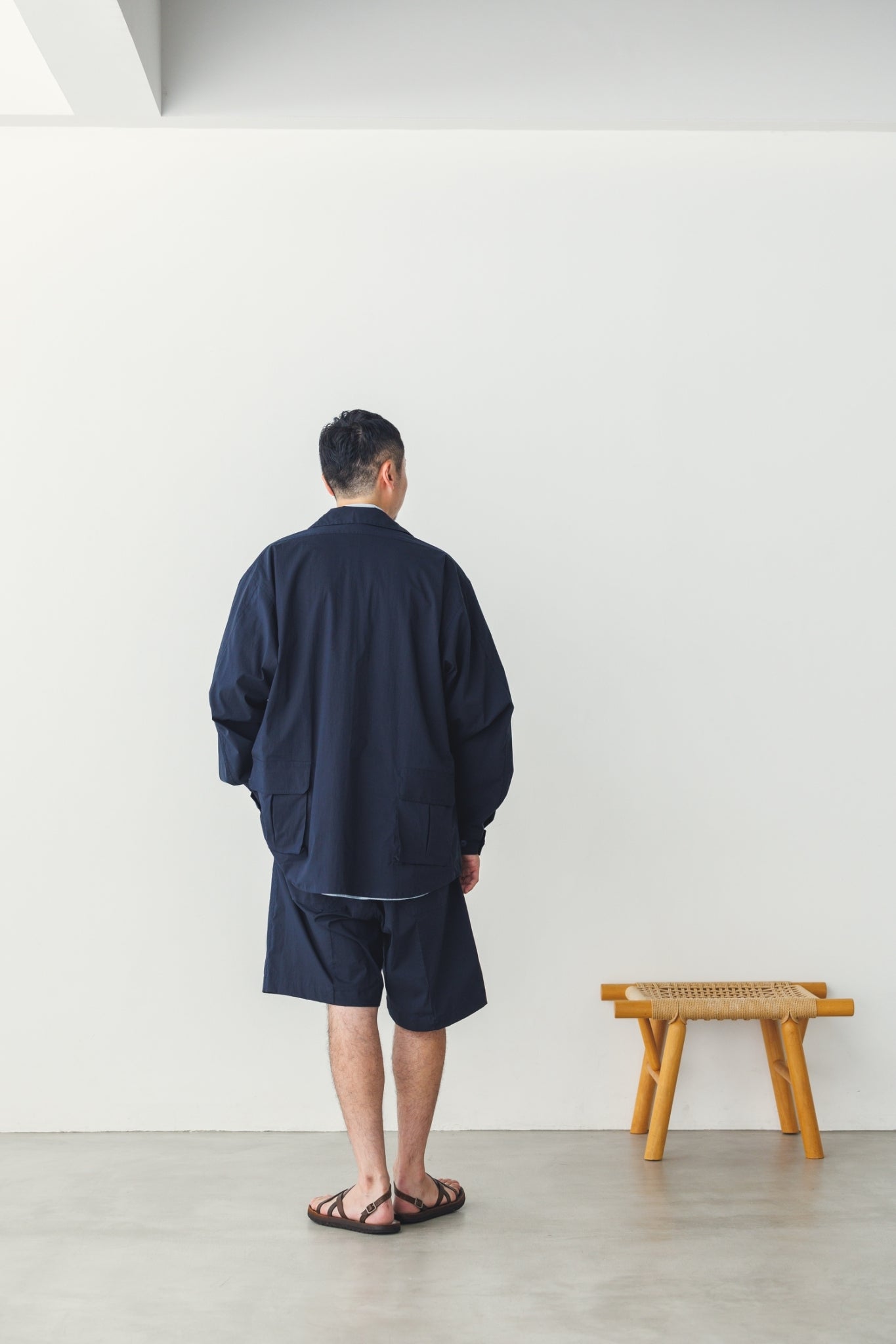 BDU-01_B | BDU 6 POCKET SHIRT-COTTON NYLON | Color:Navy【CATTA_カッタ】【archive】