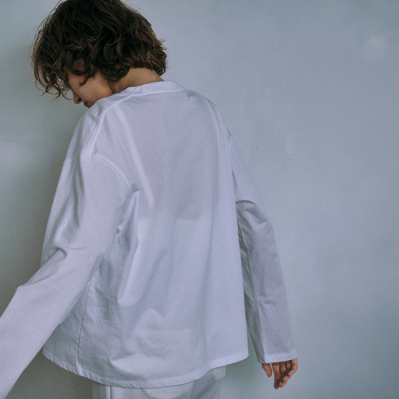 T2332-06009_WHT | 2pac long tee | Color:Wht【TWOSOME_トゥーサム】