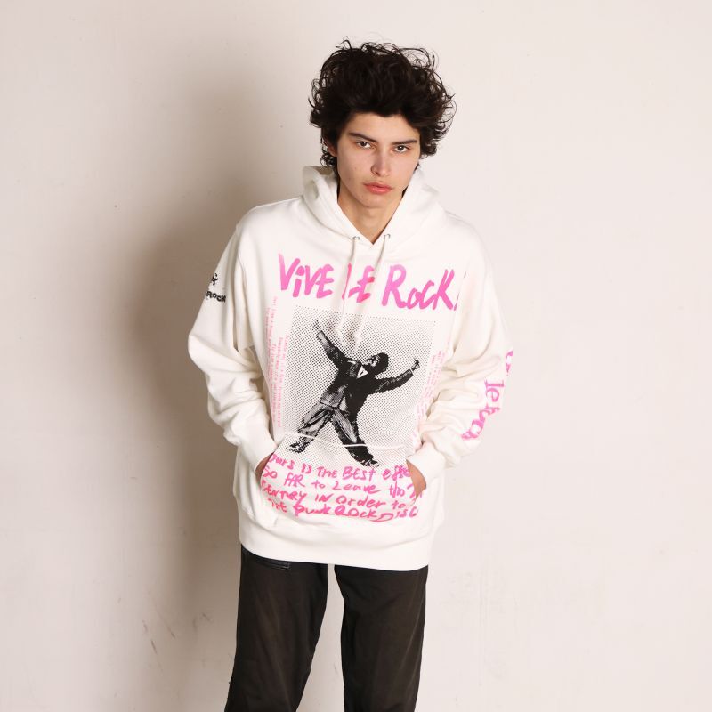 24-3-ct01 | URAHARA HOODIE OFF WHITE【ORIGINAL JOHN_オリジナルジョン】