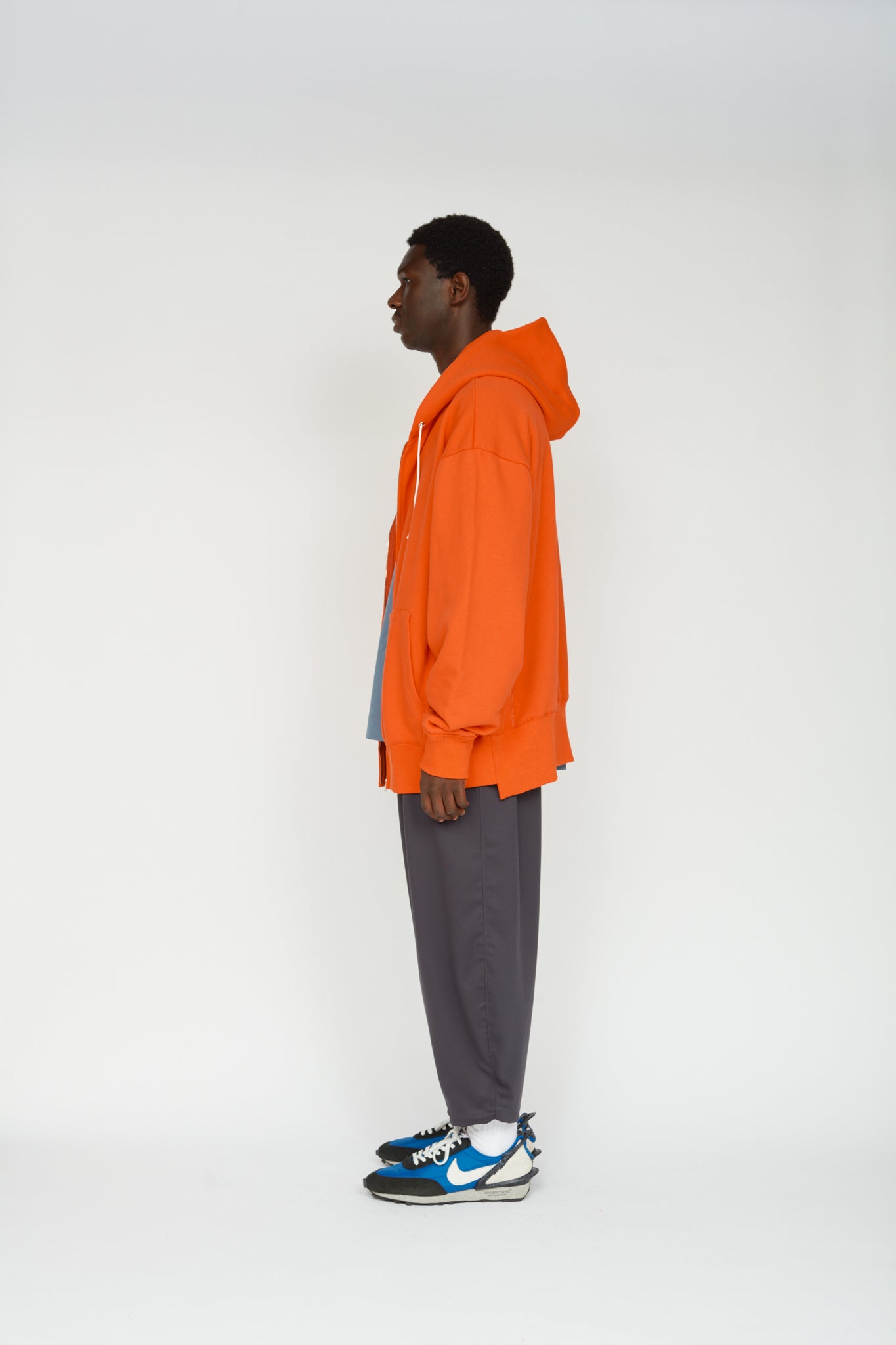 _173_Orange | ジップフーディー | Color:Orange【UNTRACE_アントレース】【archive】