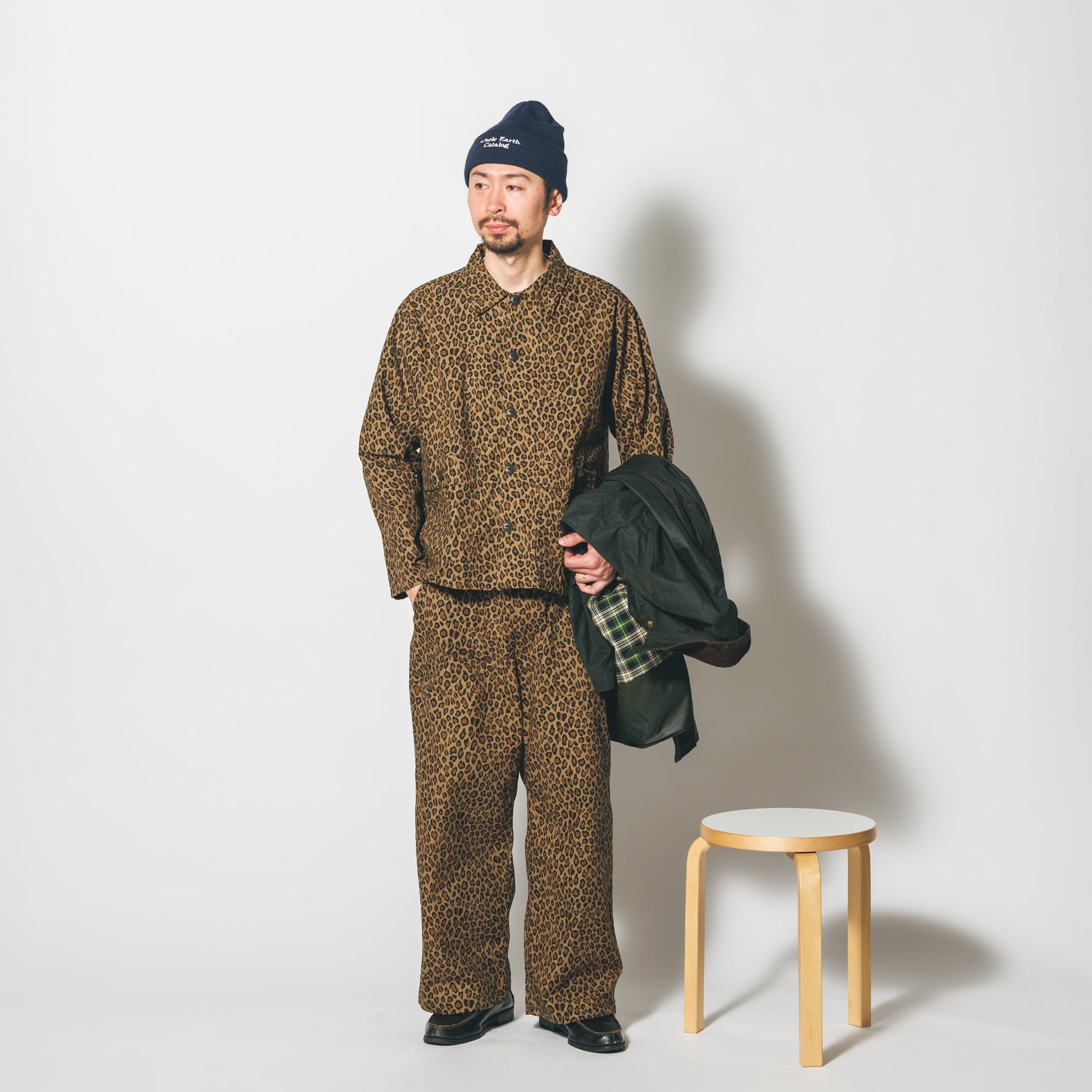 BAKER PANTS-RIP STOP | Color_Leopard | No_bp-03_leopard【CATTA_カッタ】