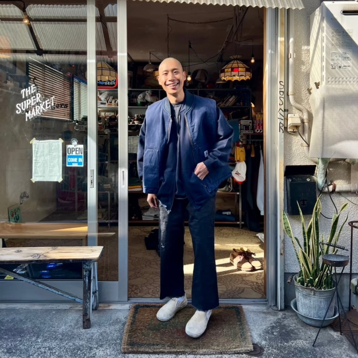 L 着用 ニージくん 172cm 62kg