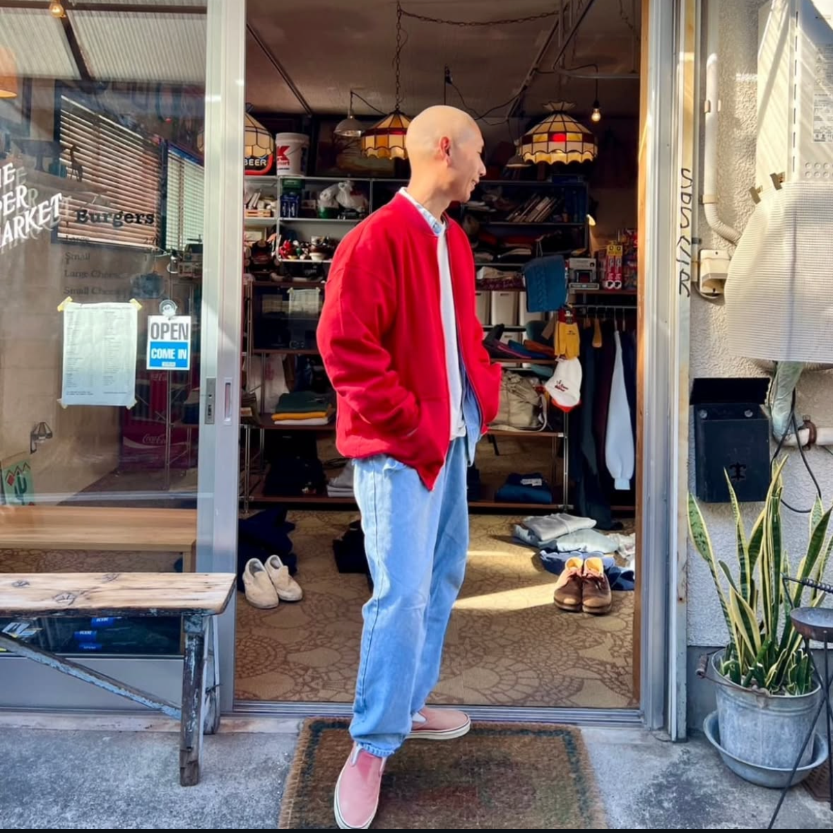 XL 着用 ニージくん 172cm 62kg