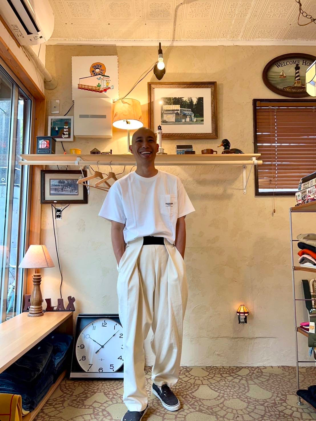 RELAX FIT №11 NPID denim Beachslacks Color:生成りオフホワイトデニム【RELAX FIT_リラックスフィット】