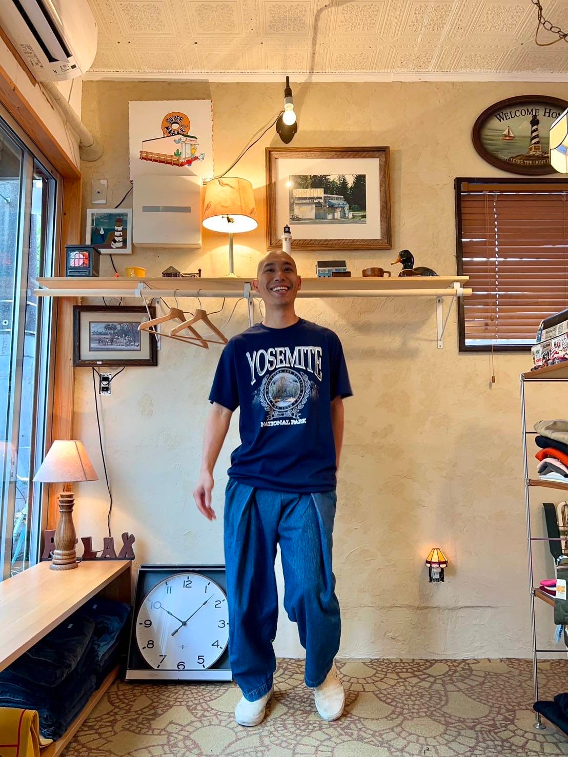 RELAX FIT №11 NPID denim Beachslacks Color:ストーンウォッシュブルー【RELAX FIT_リラックスフィット】