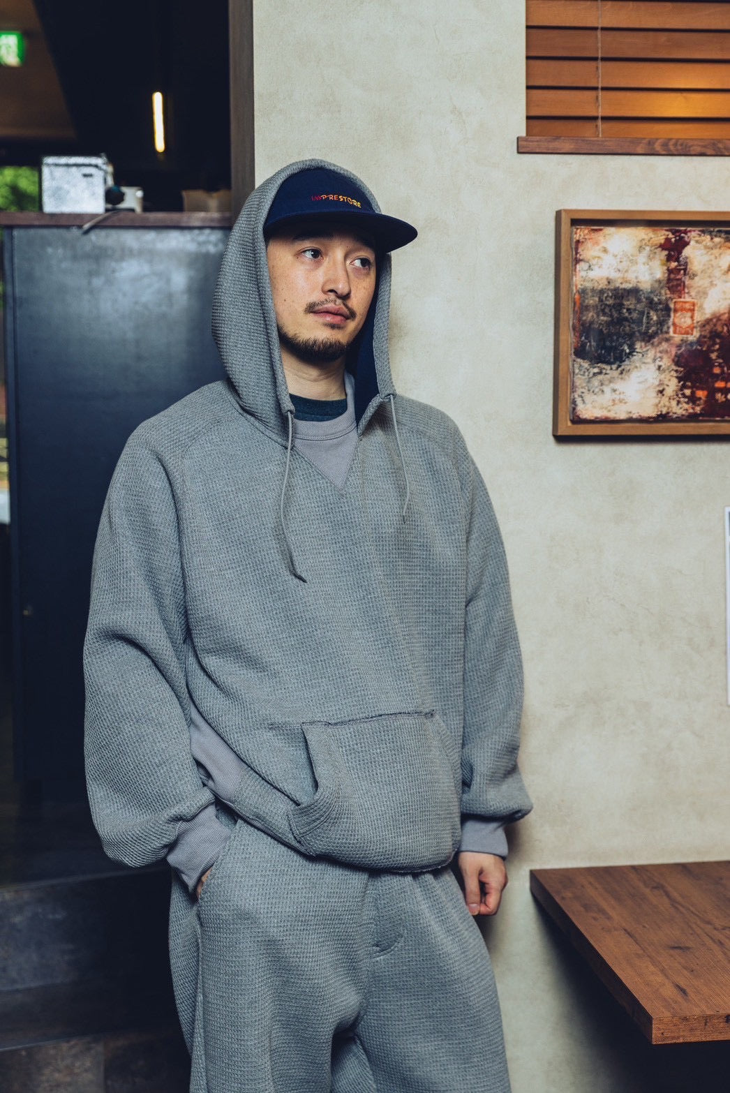 GOKU Warm Fleece Pants | Nemesis | Col_Gray | CZ-ImSt-287N【IMPRESTORE_インプレストア】