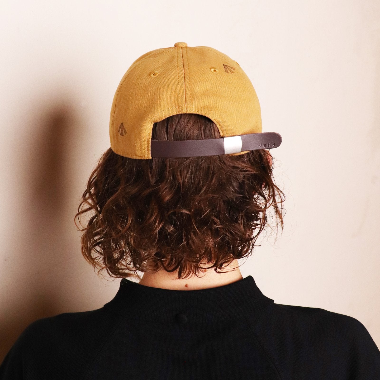 BICYCLE CAP – Beige / Indigo | ORIGINAL JOHN