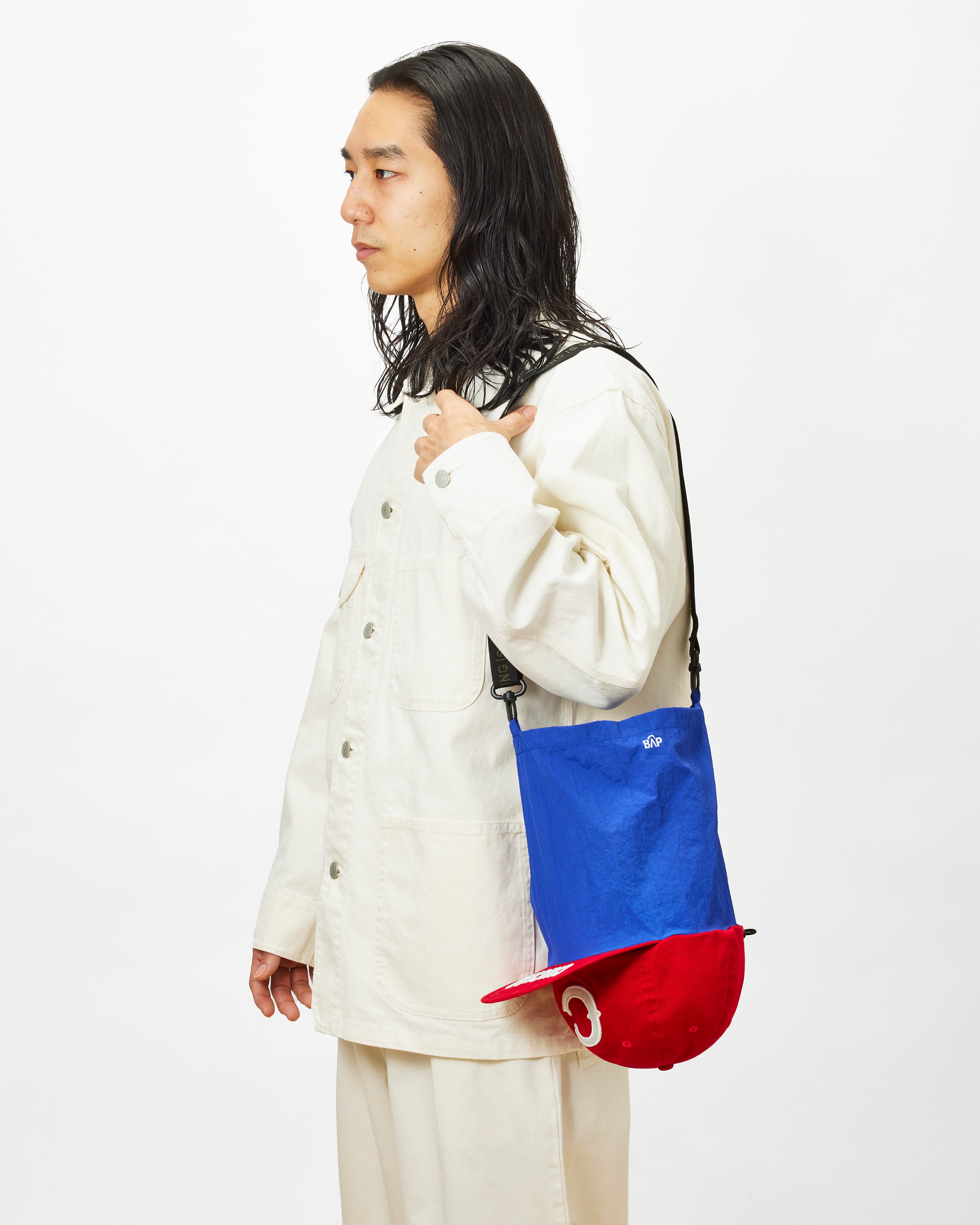 BAP / CHICAGO Baseball BagCap / Color_Red - Bag : Blue