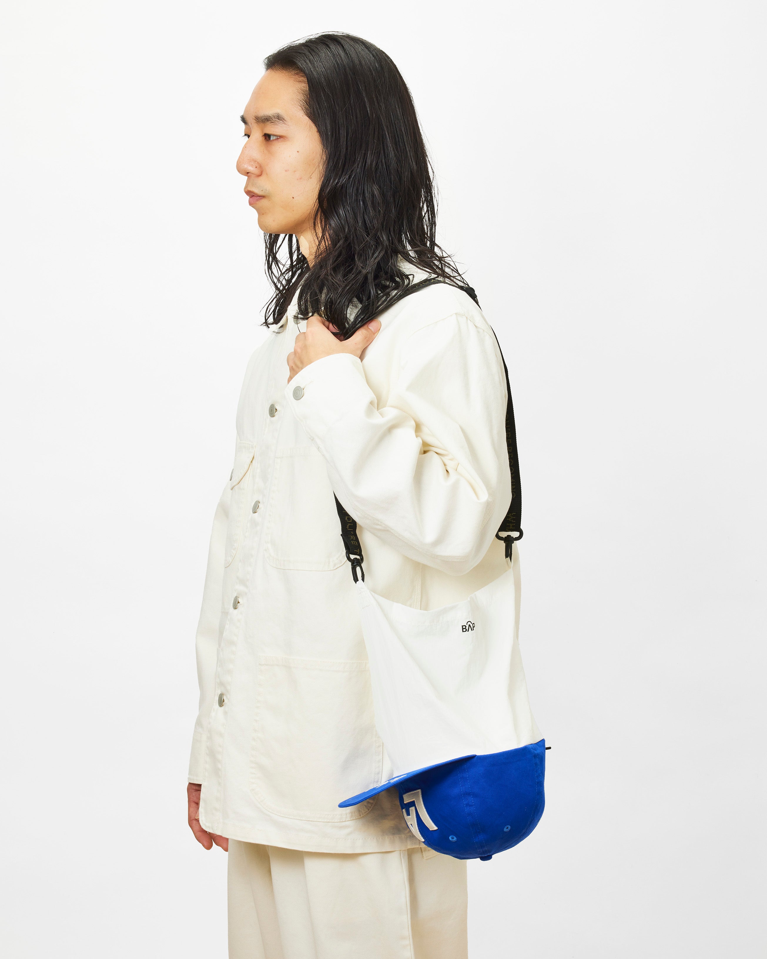 BAP / LOS ANGELS Baseball BagCap / Color_R.Blue - Bag : White