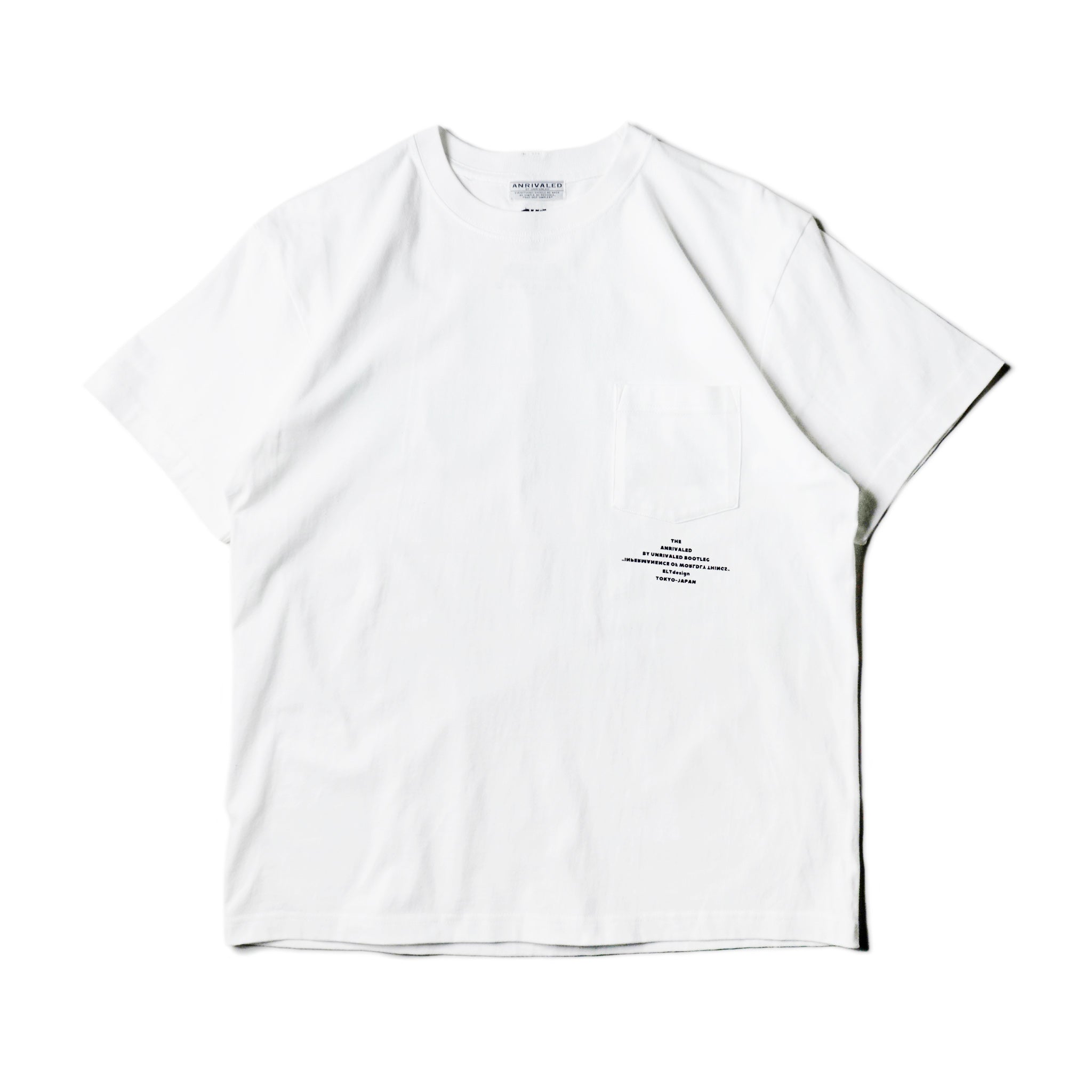 No:2317 | Name:DS-POCKETEE | Color:White/Black【ANRIVALED_アンライバルド】【ネコポス選択可能】
