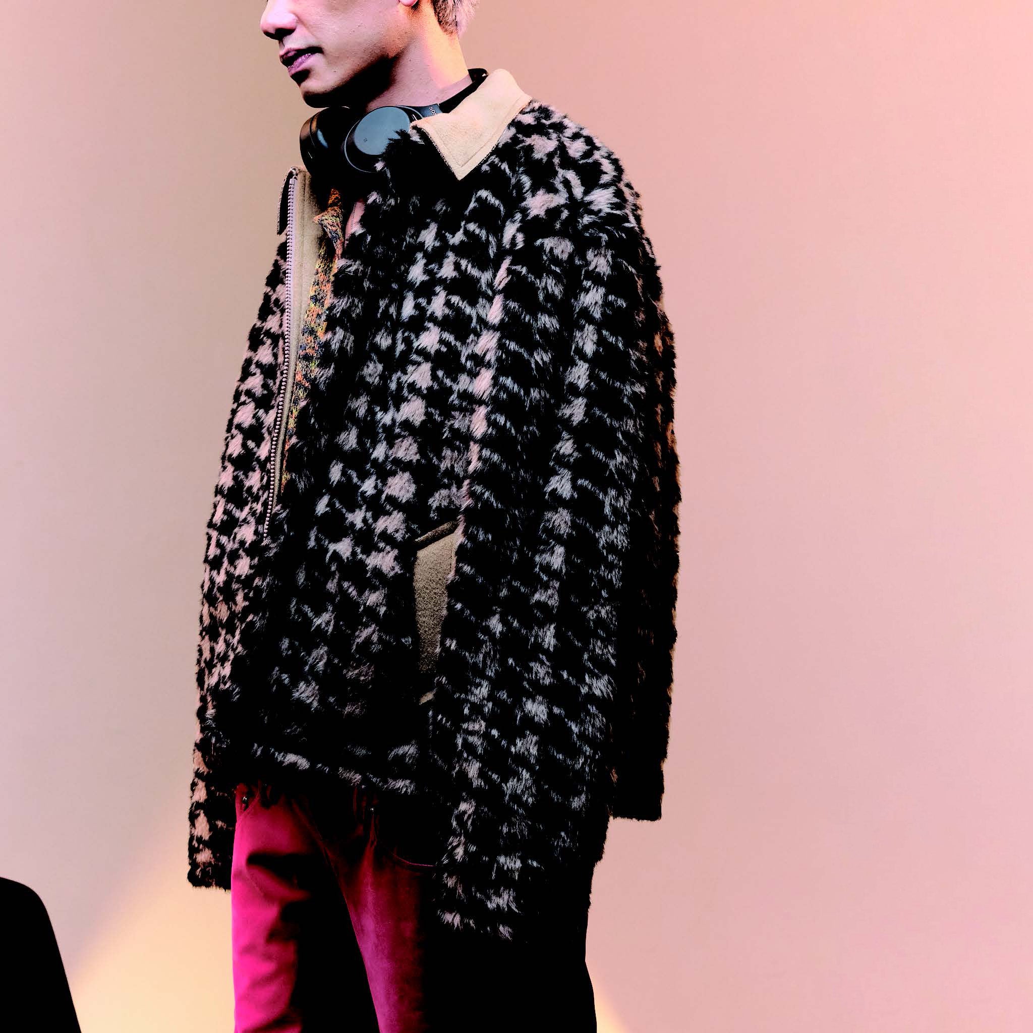 No:#pw23j05 | Name:monster blouson | Color:Brown Black【PLATEAU STUDIO_プラトー スタジオ】