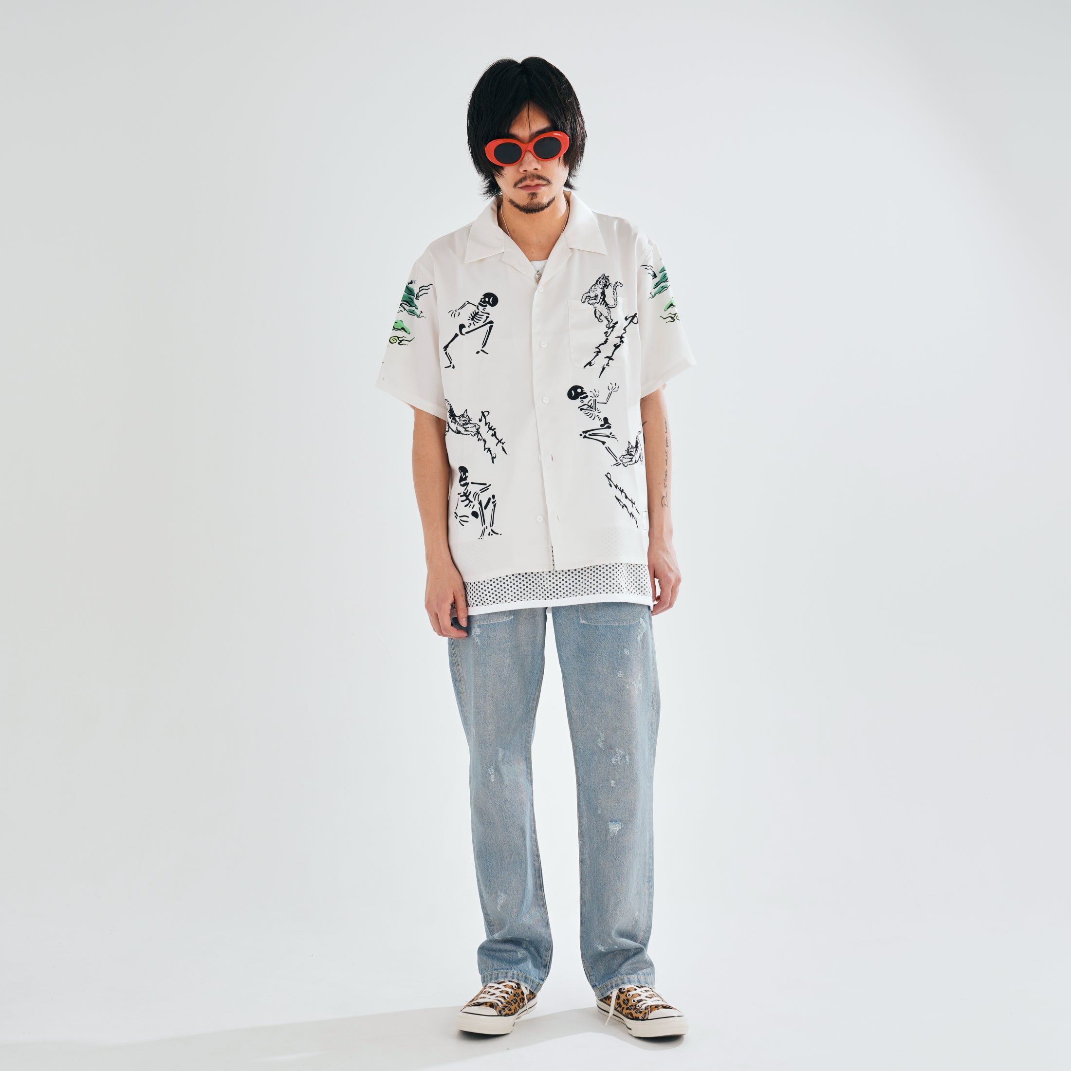 Specter's Parade s/s Shirts – White | EFFECTEN