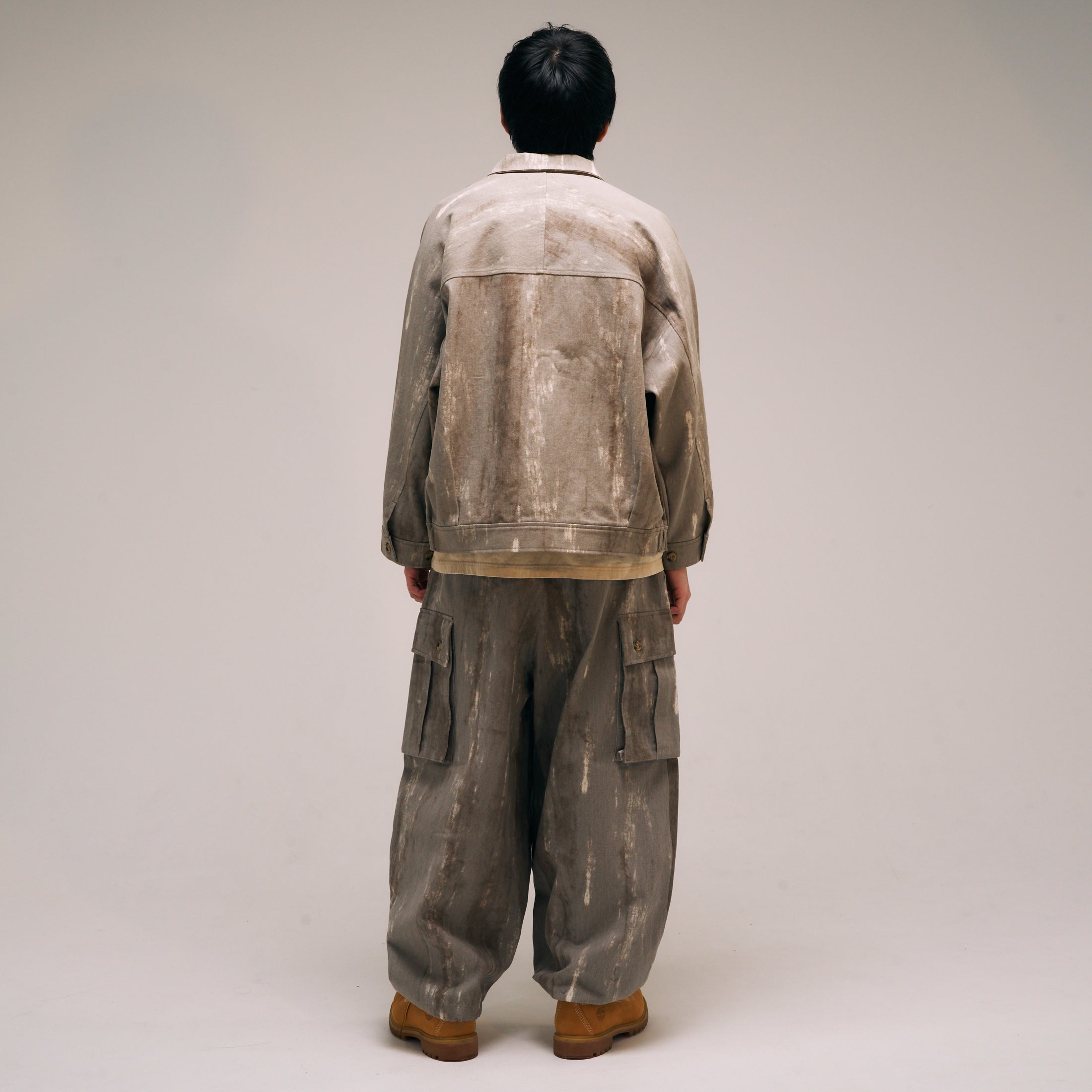 efmm-03_Gray Mix | Twill Balloon Wide Cargo Pants | Color:Gray Mix【EFFECTEN_エフェクテン】