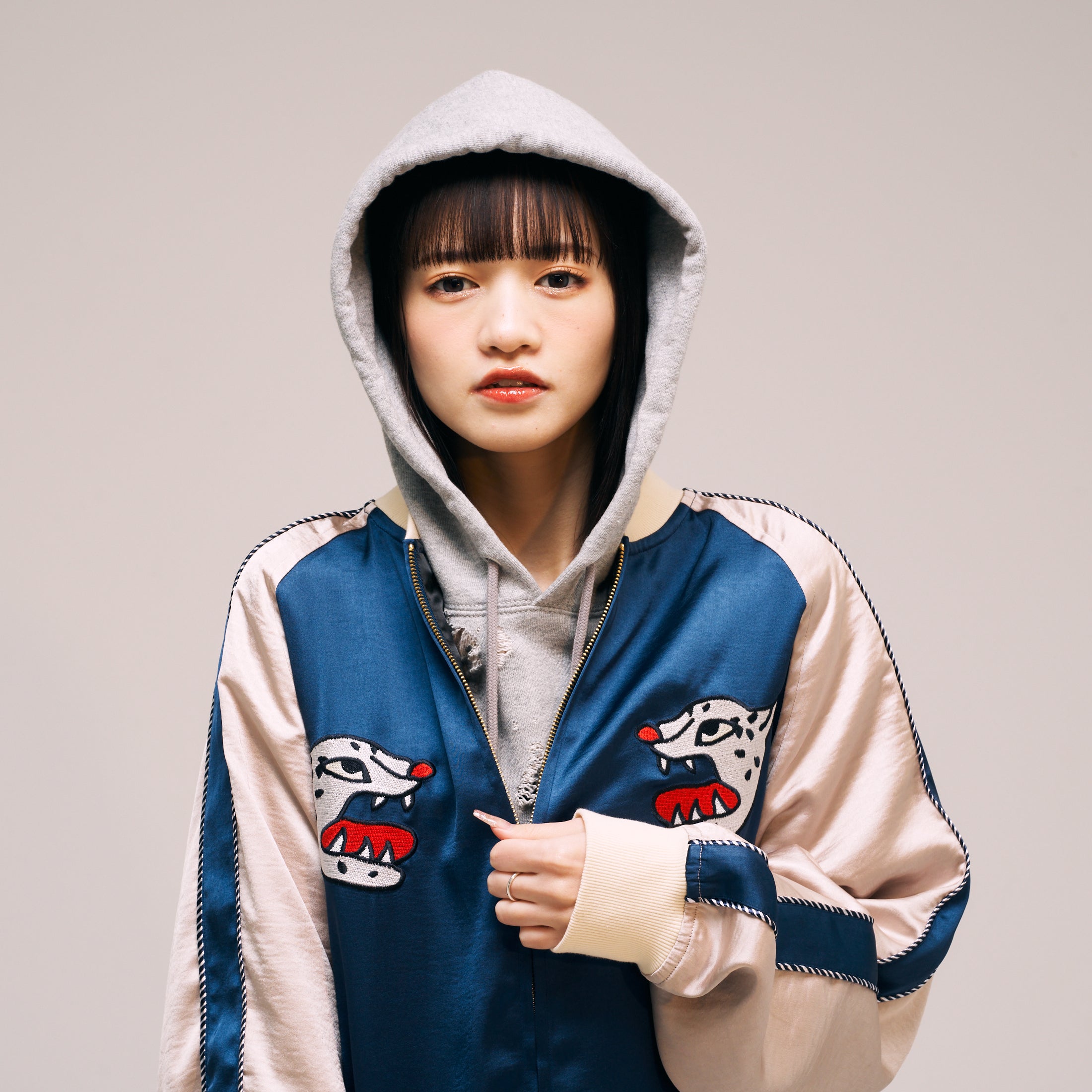 efmm-13_Navy | Dig Effecten Souvenir Jacket | Color:Navy【EFFECTEN_エフェクテン】【archive】