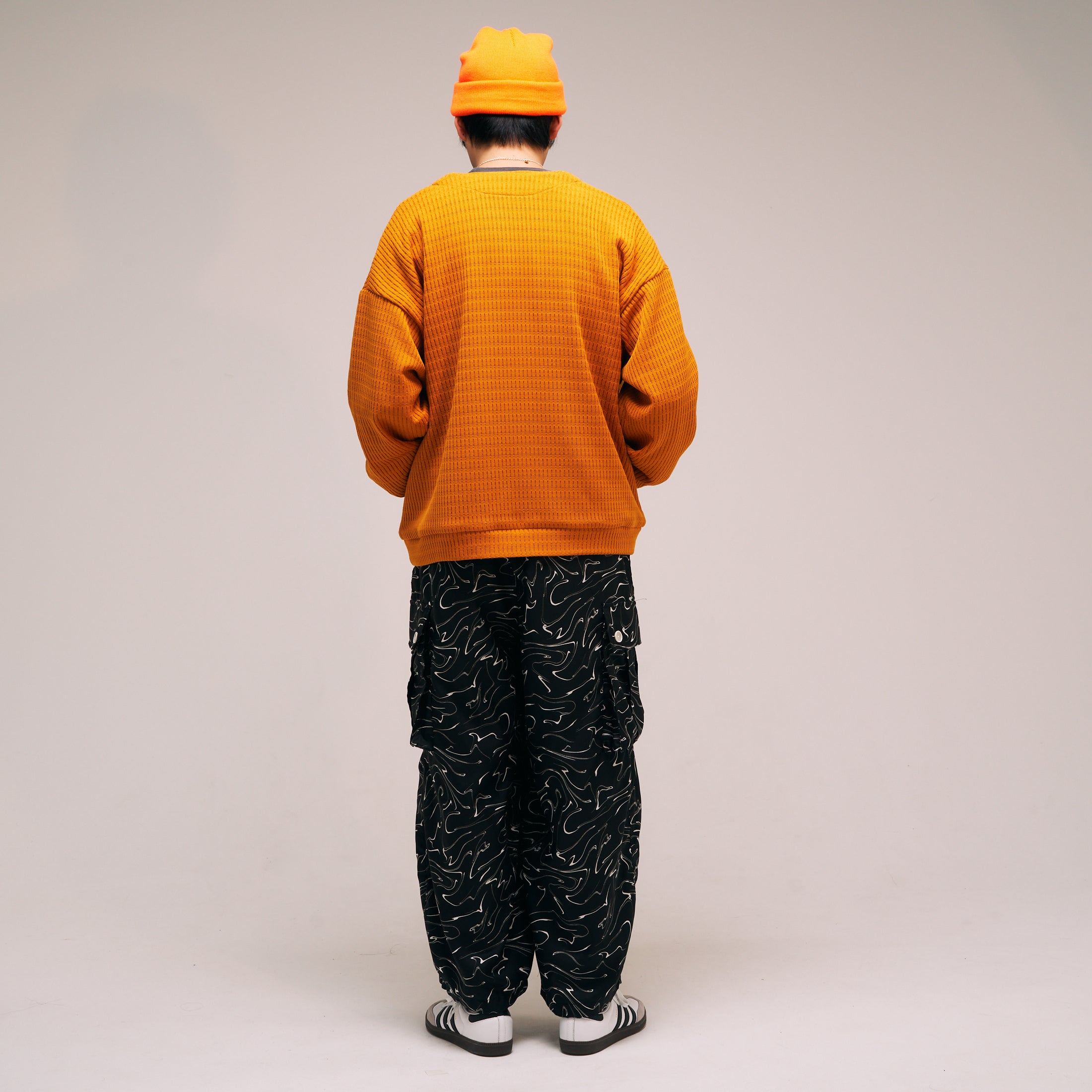 efmm-23_Orange | Front Zip Cardigan | Color:Orange【EFFECTEN_エフェクテン】【archive】