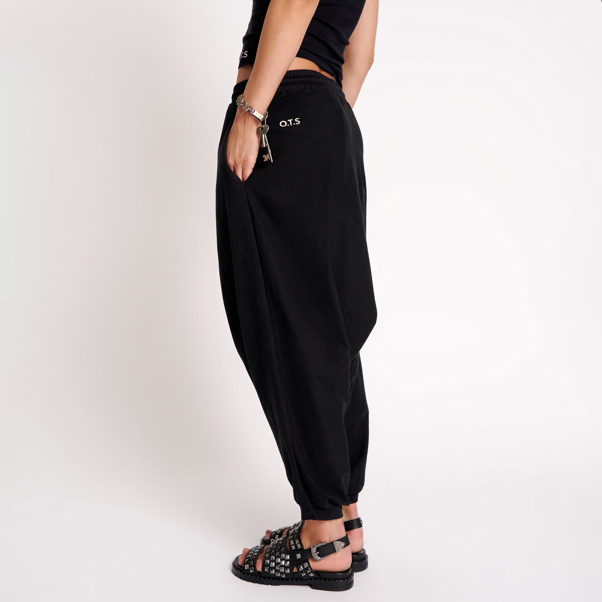 24763B | OTS DYNAMIC HAREM PANT | Color:Black【ONE TEASPOON_ワンティースプーン】