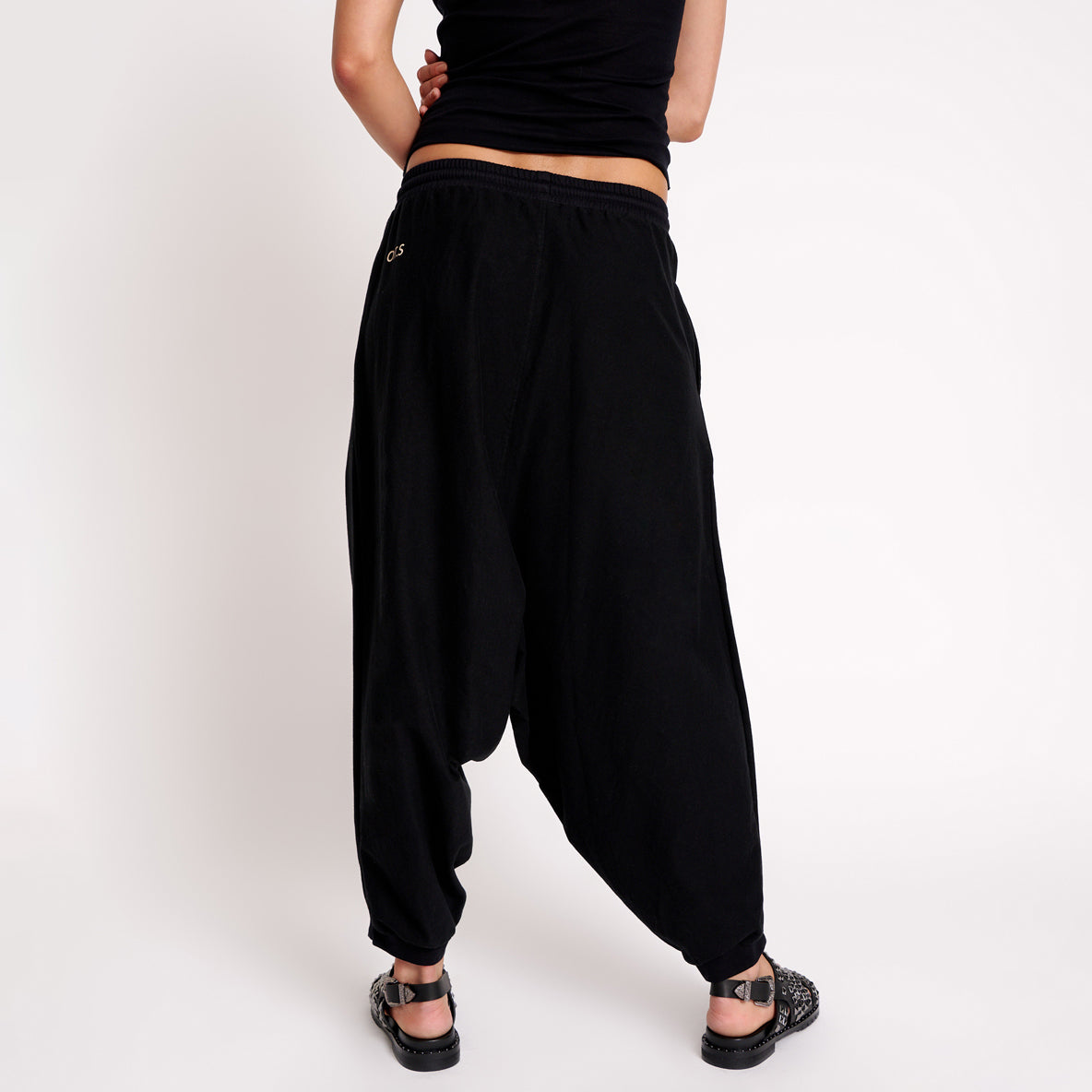 24763B | OTS DYNAMIC HAREM PANT | Color:Black【ONE TEASPOON_ワンティースプーン】