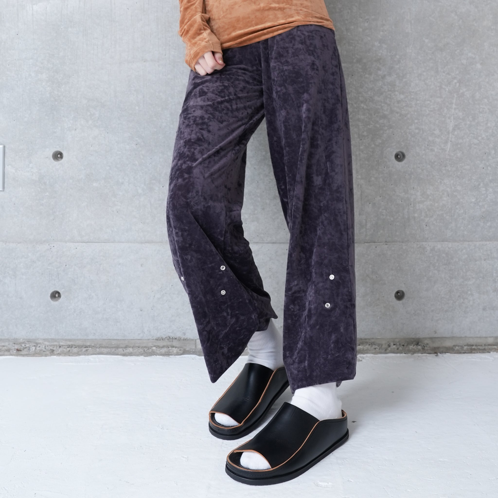 DOT PANTS | Color_Teracotta/Charcoal/Gray | No_252-436【CaRouseLamBRa_ケラウズランブラ】