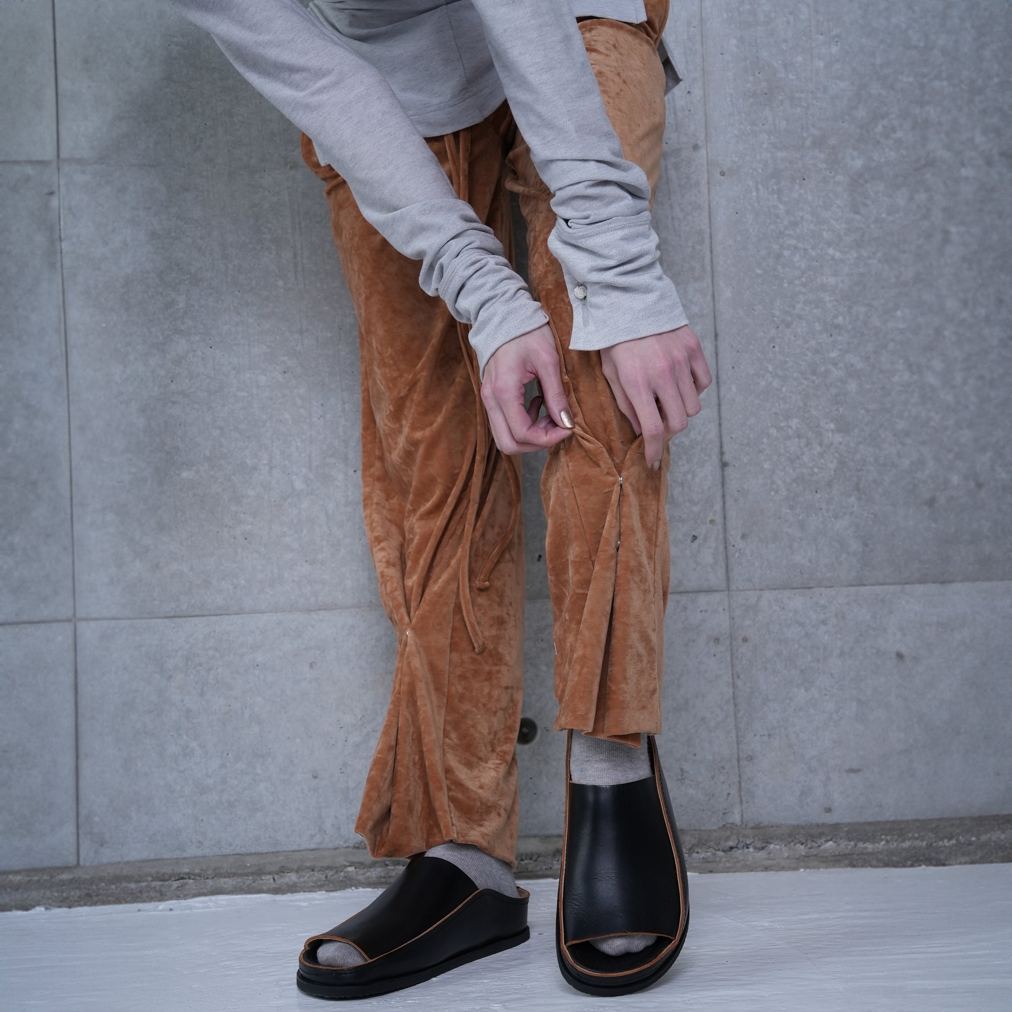 DOT PANTS | Color_Teracotta/Charcoal/Gray | No_252-436【CaRouseLamBRa_ケラウズランブラ】