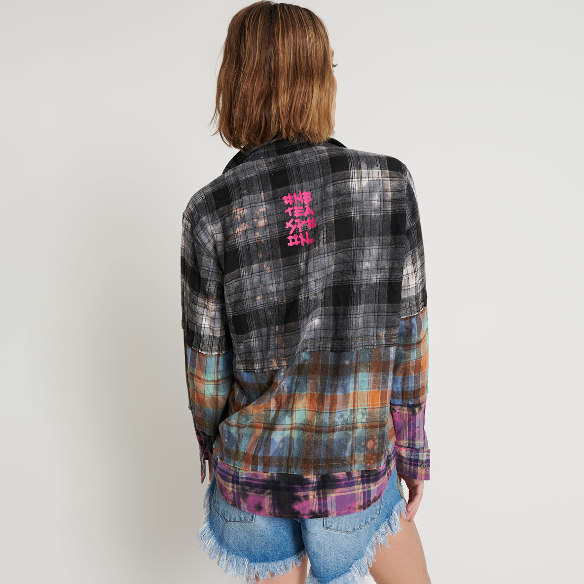 No:25970 | Name:MIXED FLANNEL SHIRT | Color:Flannel【ONE TEASPOON_ワンティースプーン】