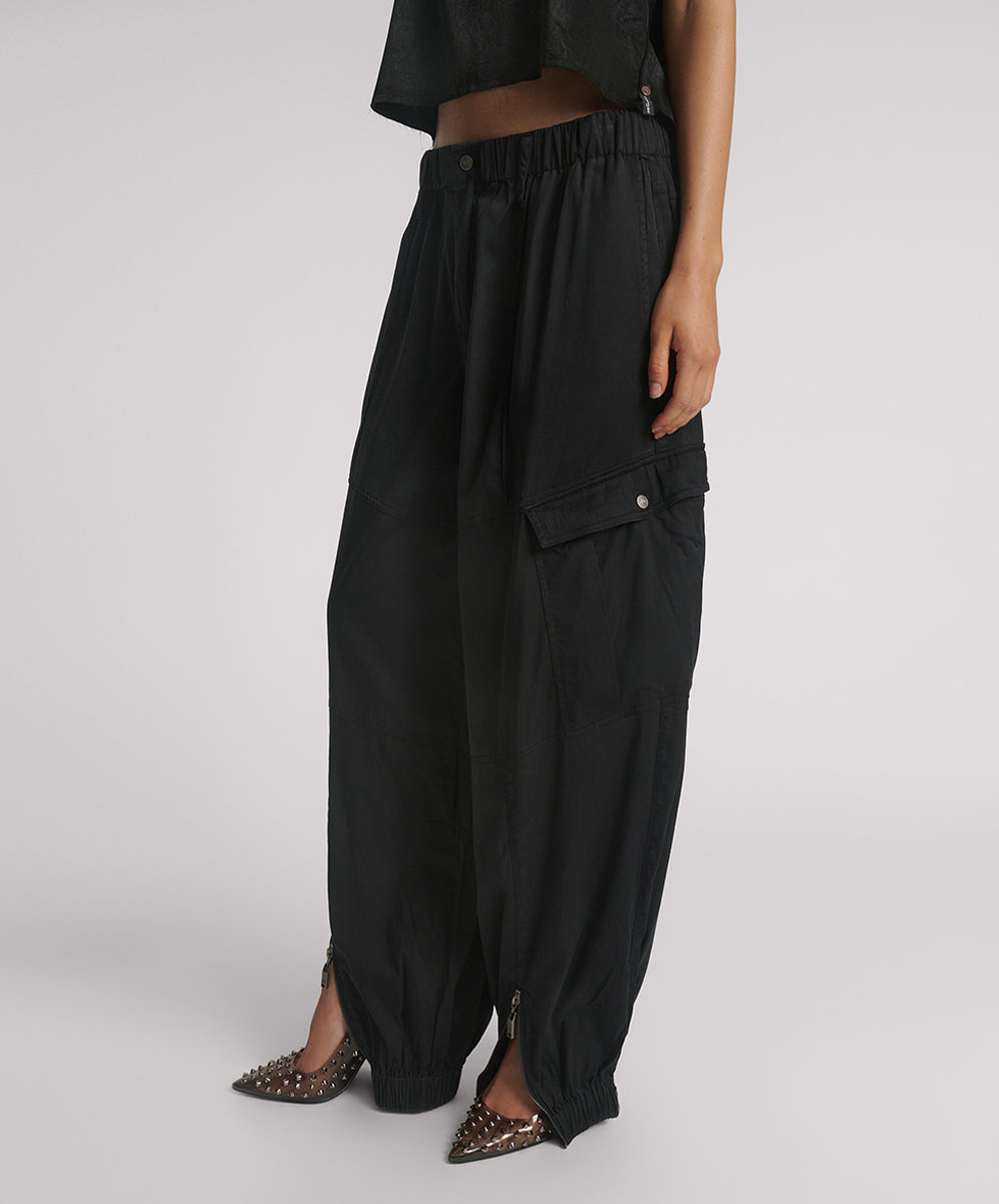 26751_BLACK | PARTY FLIGHT PANTS | Color:Black【ONE TEASPOON_ワンティースプーン】【archive】