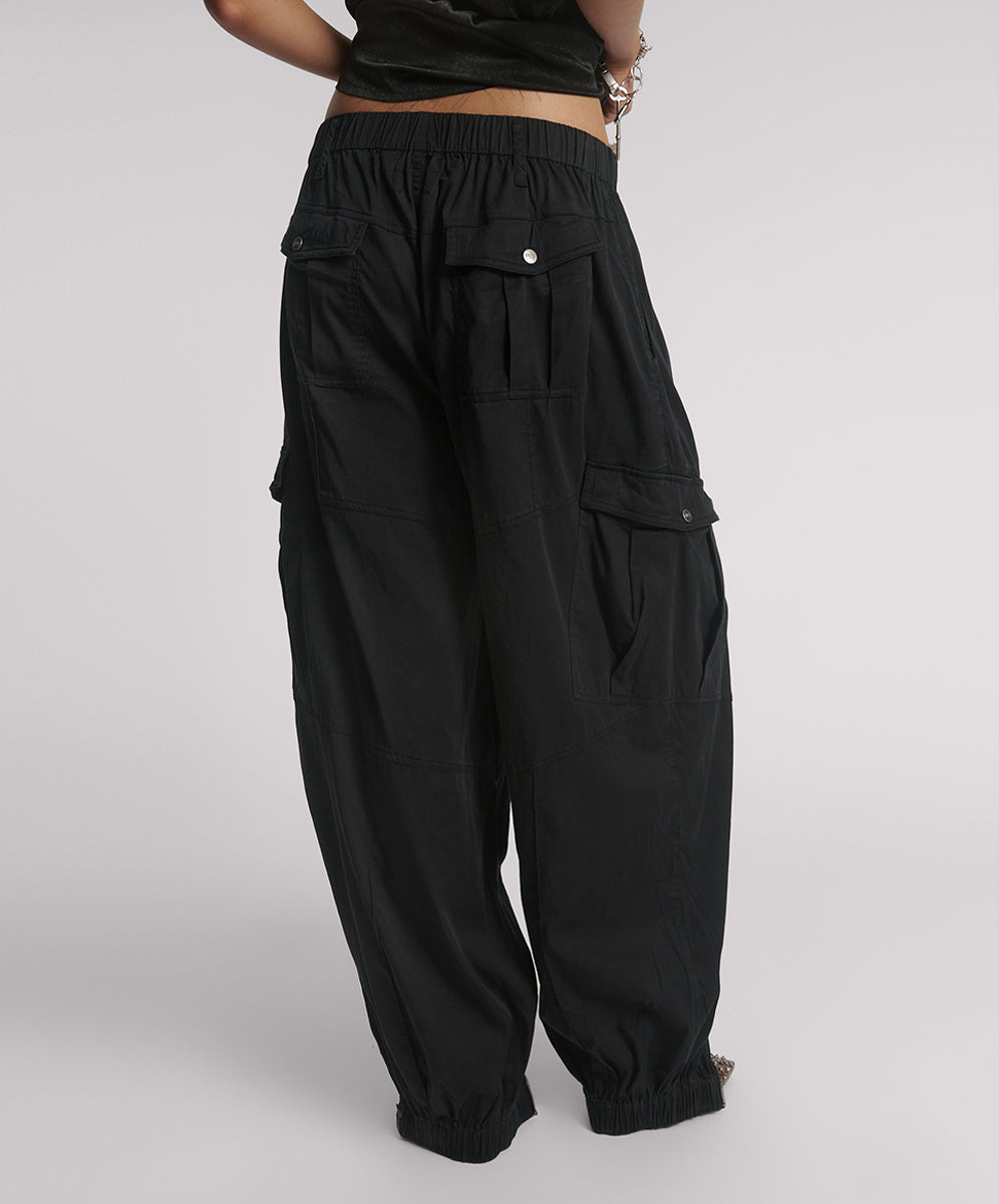 26751_BLACK | PARTY FLIGHT PANTS | Color:Black【ONE TEASPOON_ワンティースプーン】【archive】