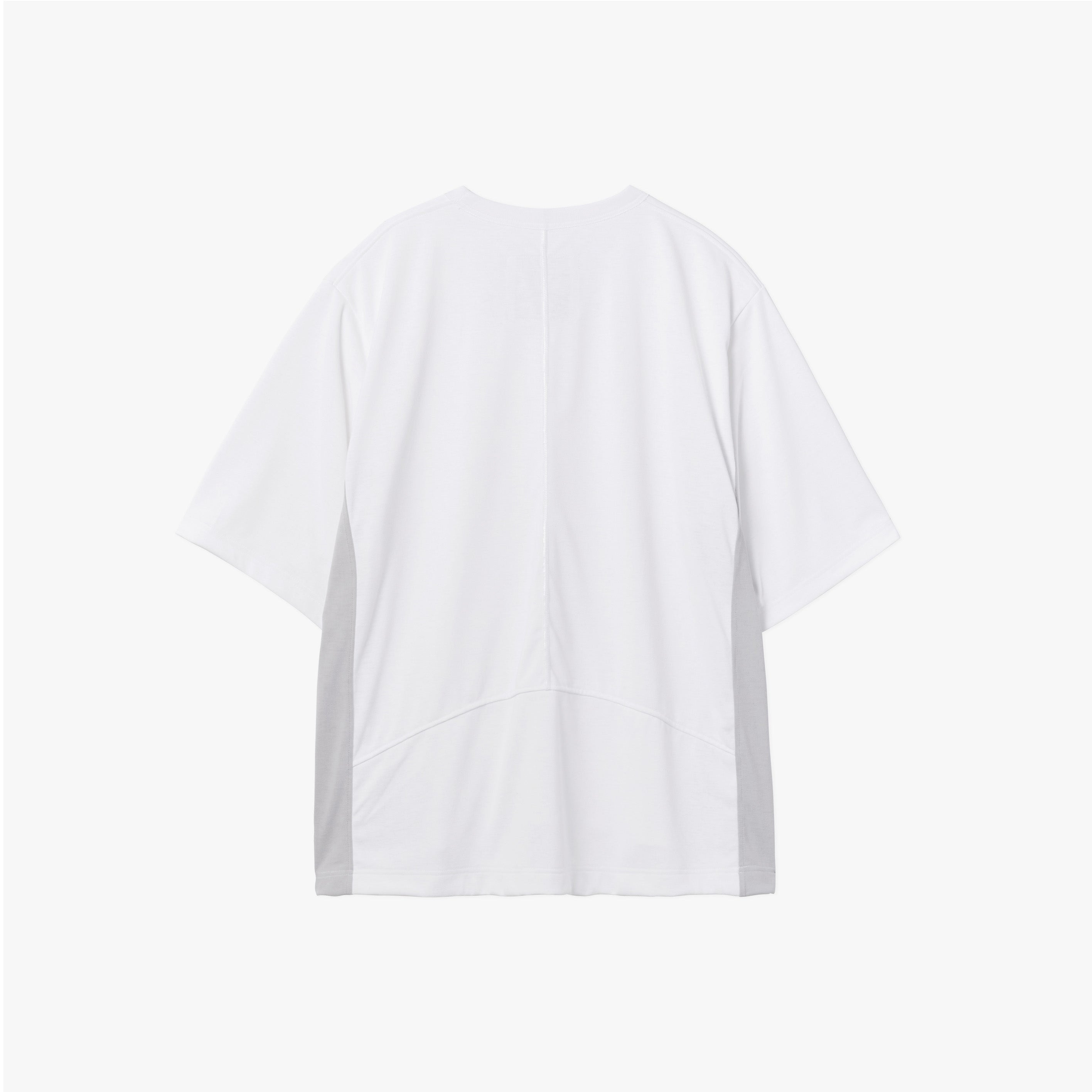 _270 ベンチレーションTEE S/S – White × Gray | UNTRACE