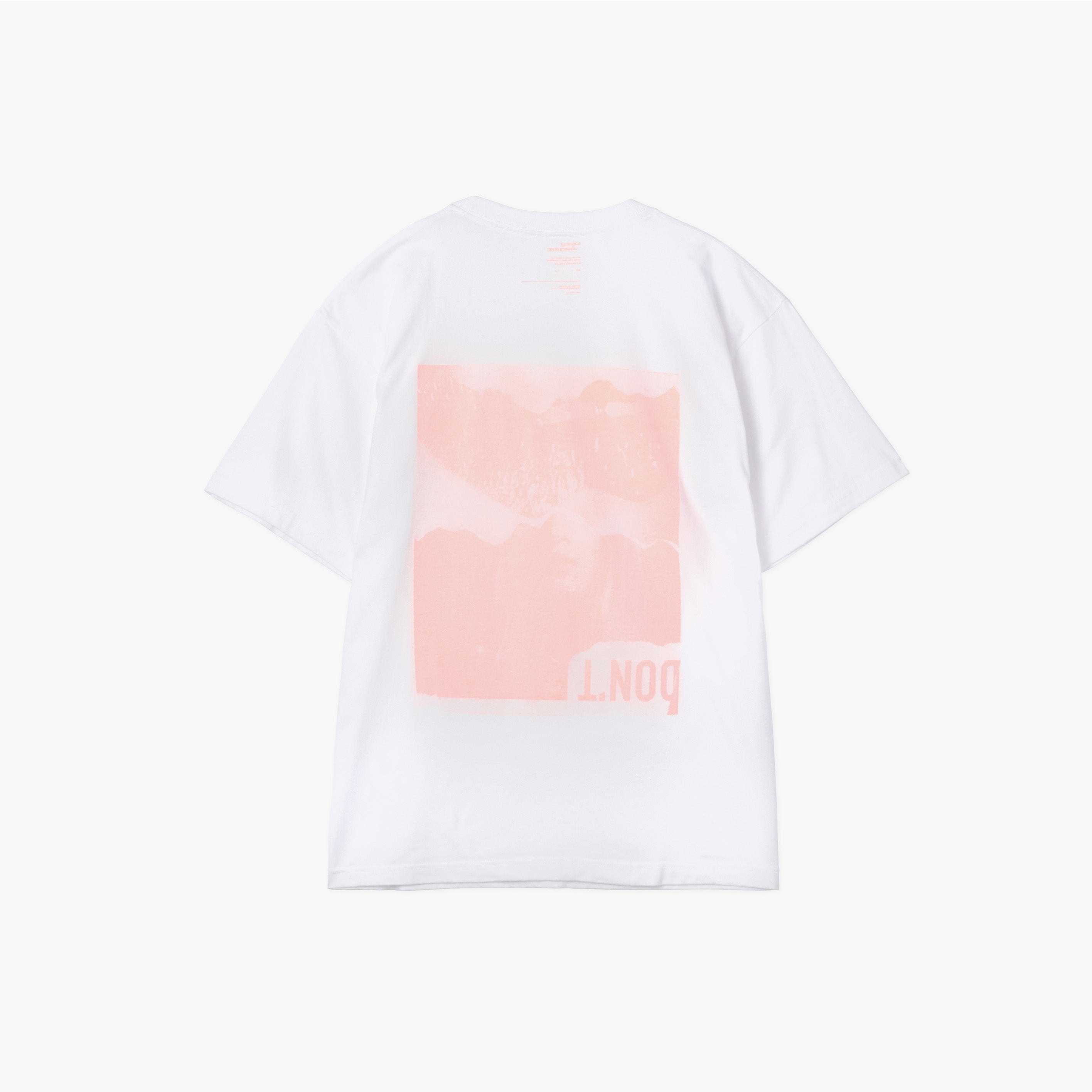 _278 Graphic tee 7 – White / Orange | UNTRACE