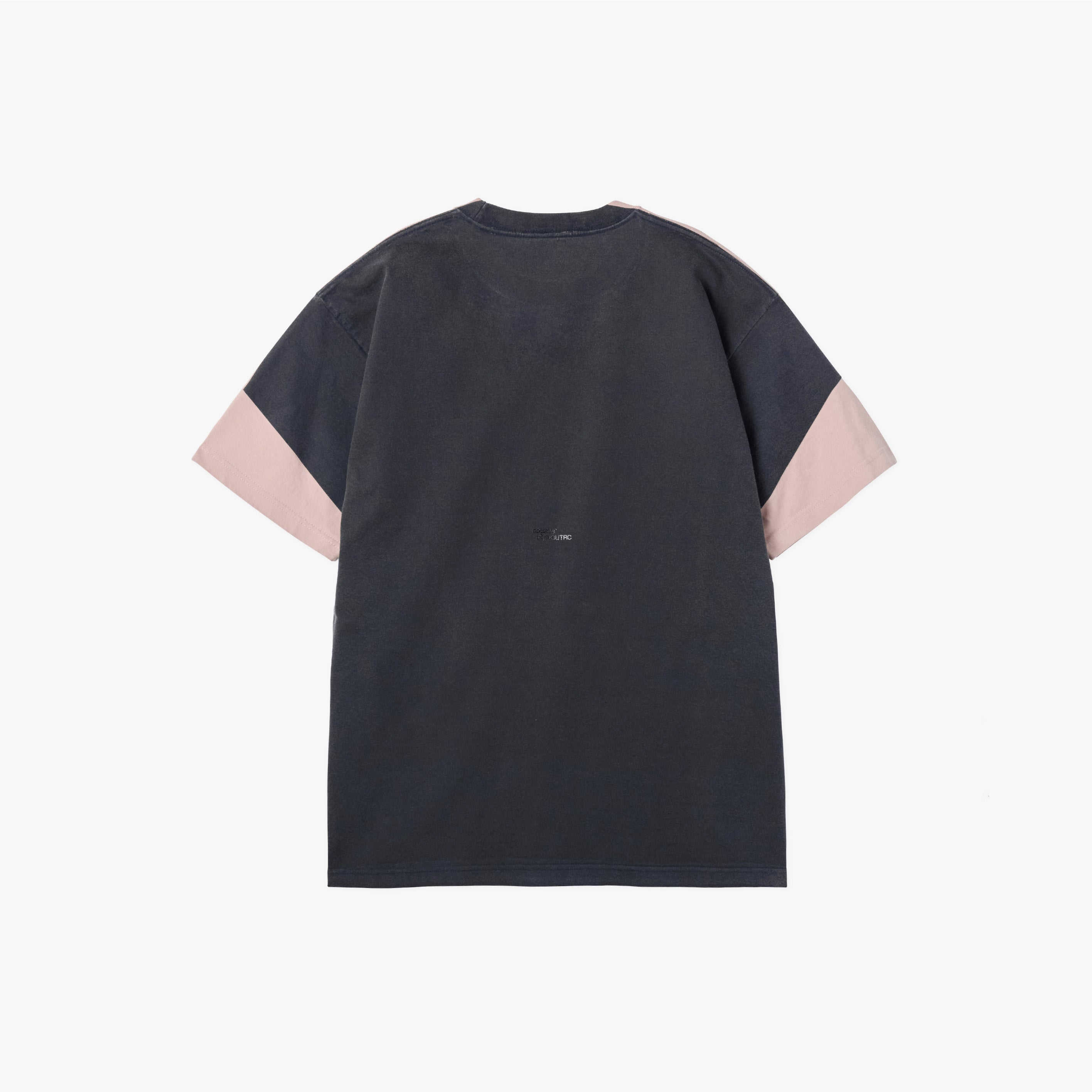 _280 Graphic tee 9 – Dusty Pink × Dark Navy | UNTRACE