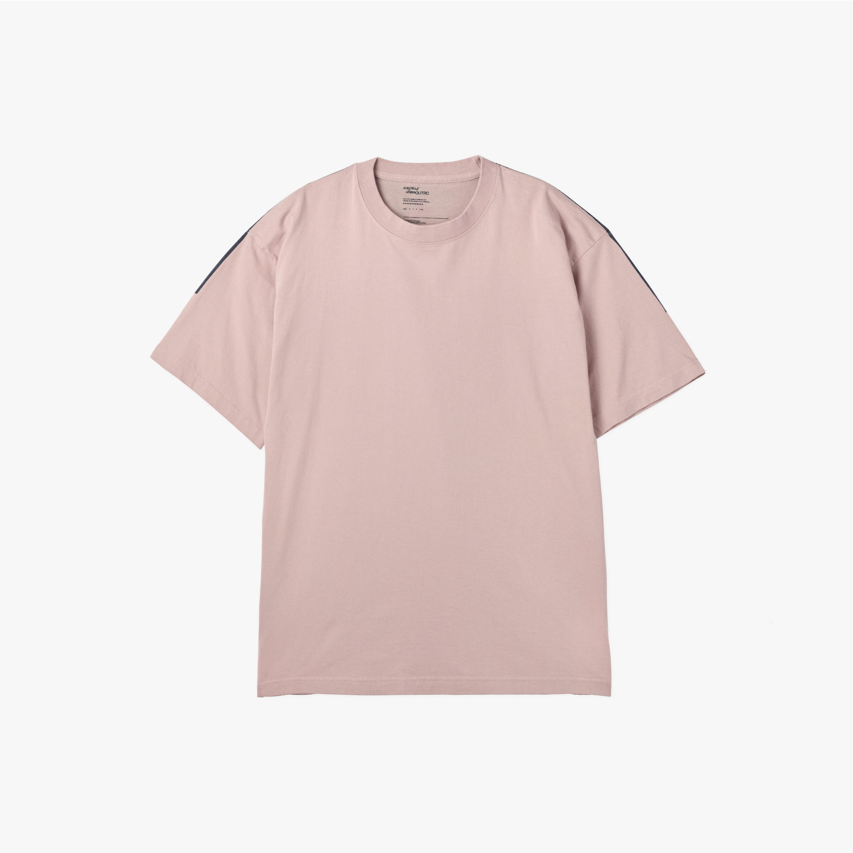 _280 Graphic tee 9 – Dusty Pink × Dark Navy | UNTRACE