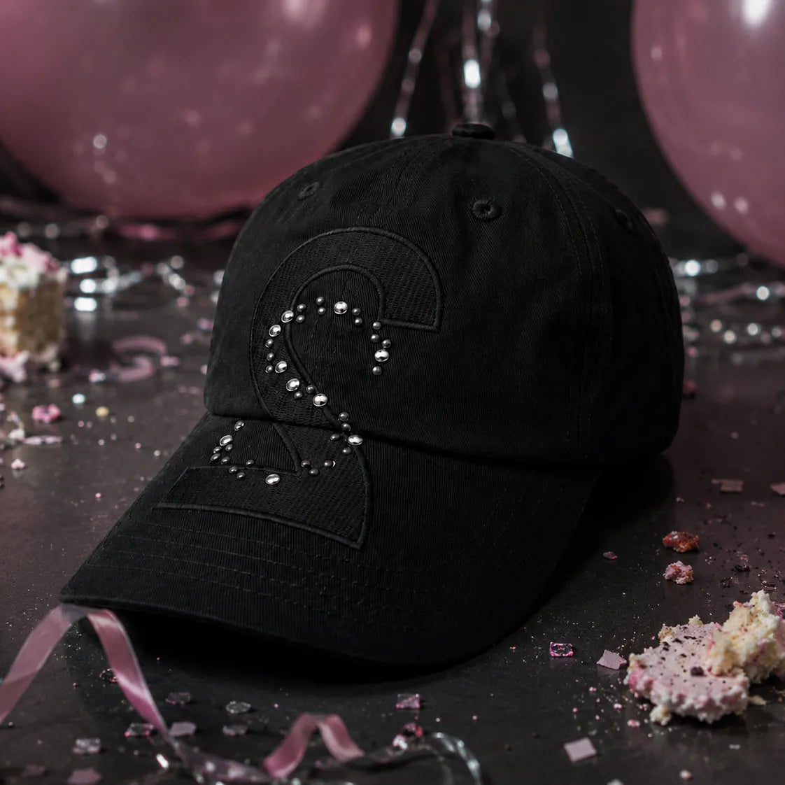 Seivson × (A)crypsis THE TRUE 2 COLLECTION Limited Cap - BLACK