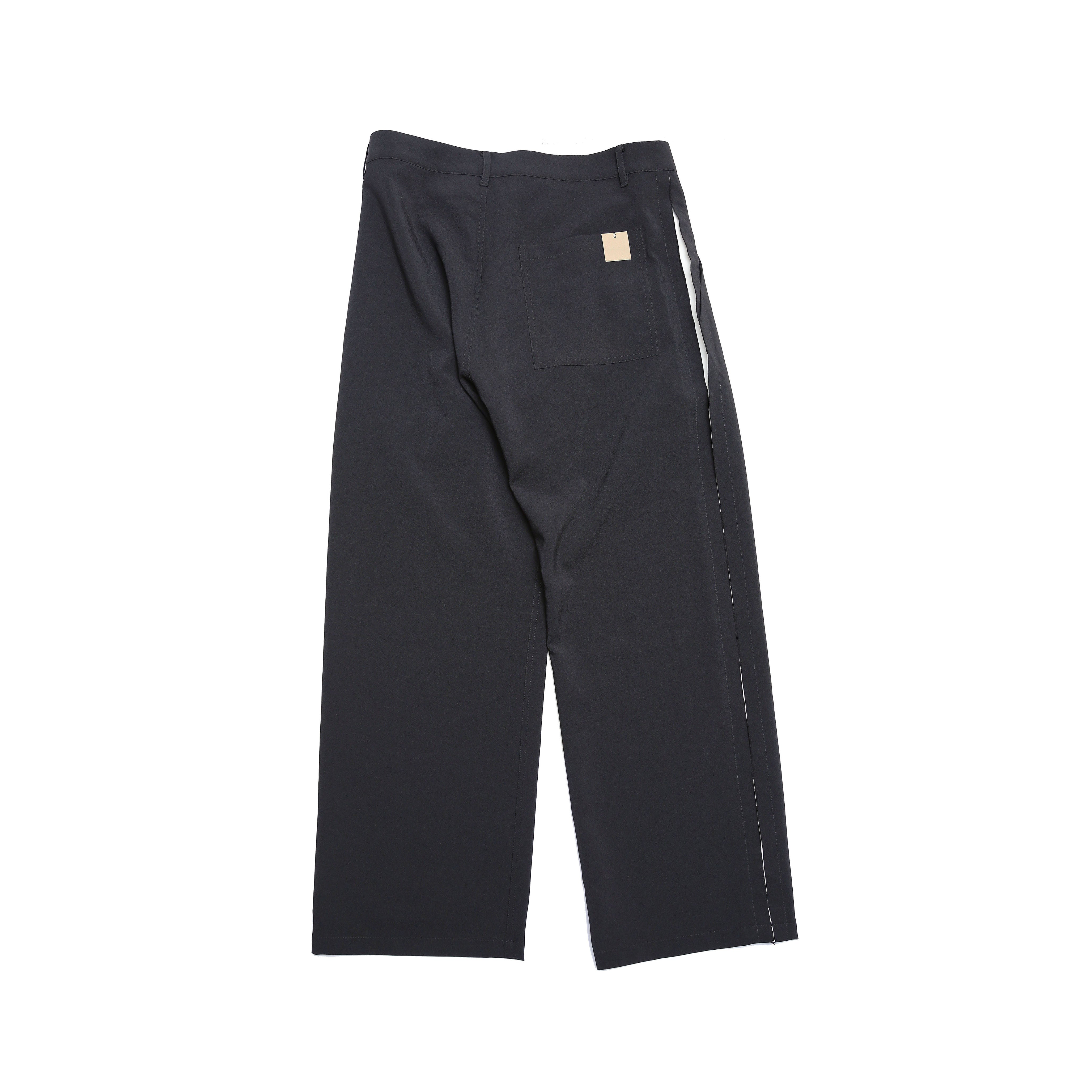 untrad pants | Color_Black-White | No_901t-1902_Black-White【QUOLT_クオルト】