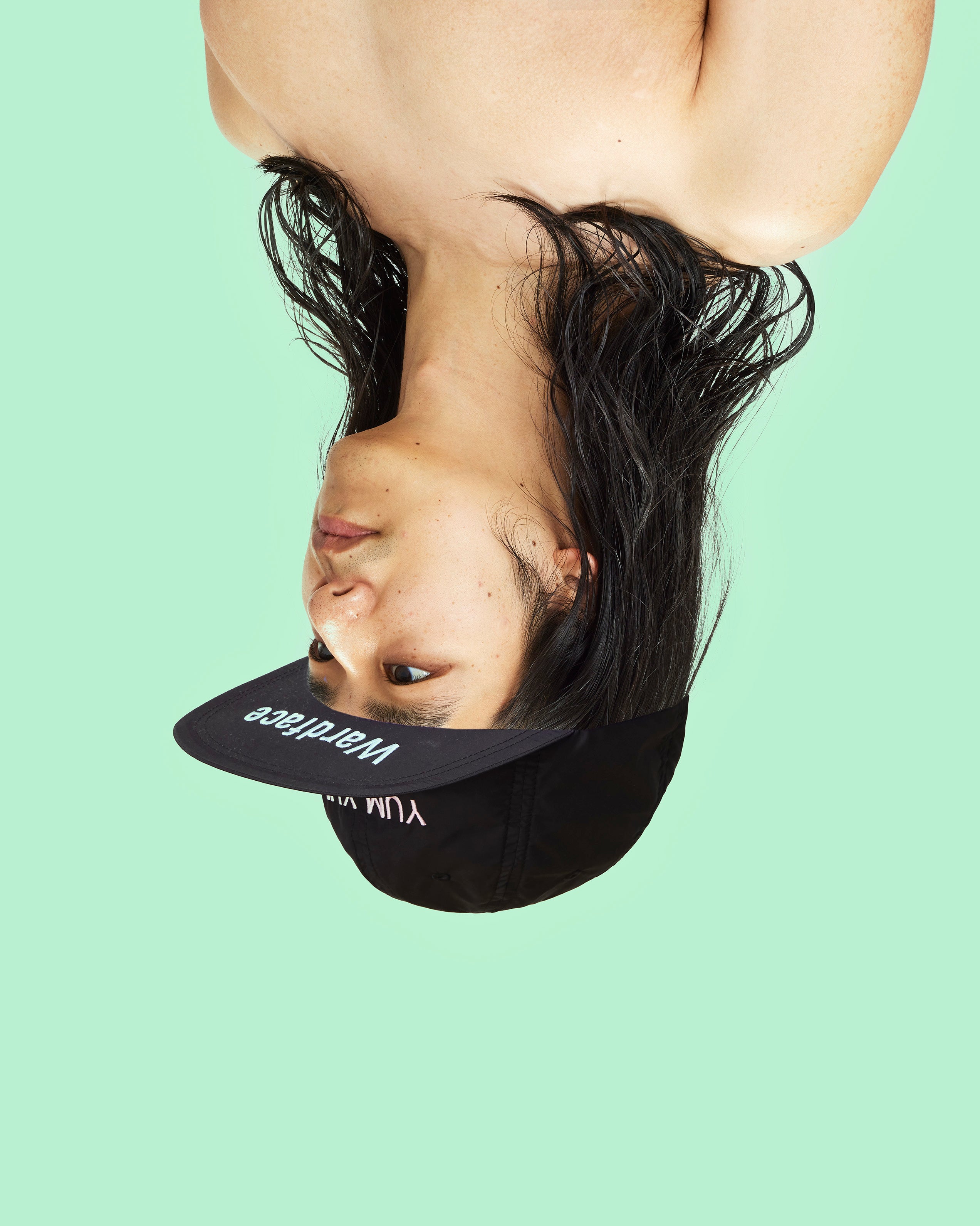 BAP / YUM YUM Wordface BagCap / Color_Black - Bag : Purple