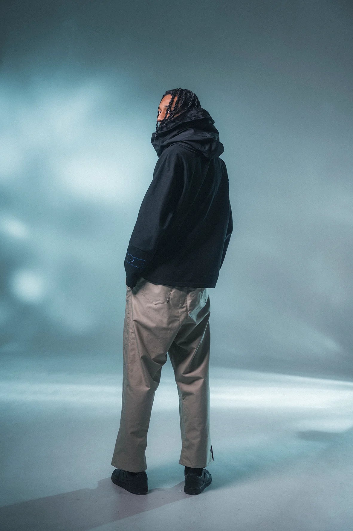 CR HOOD – Black | FU-AH 【入荷予定アイテム・入荷連絡可能】