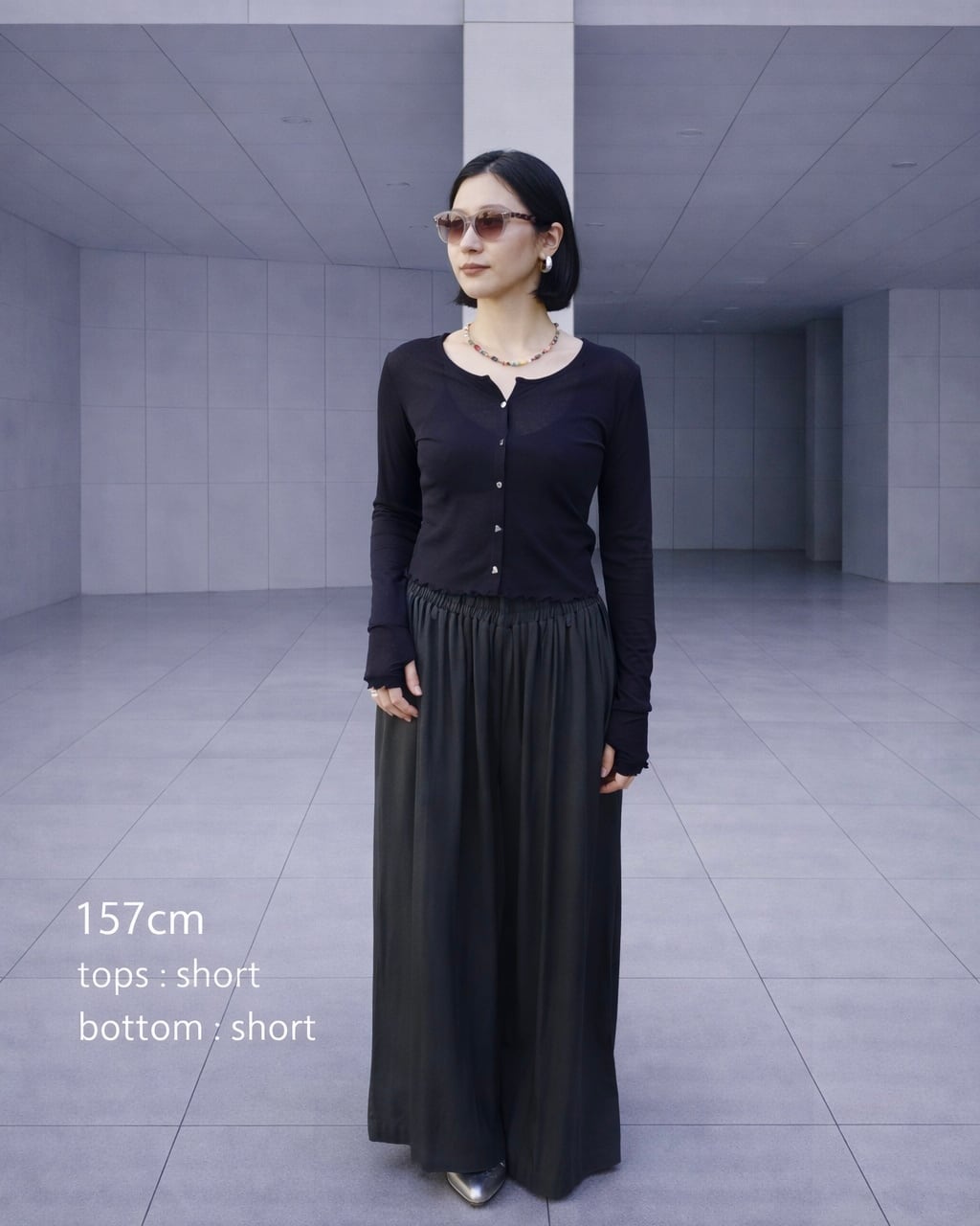 ネイティブシアークロップドパンツ – Black | AMBERGLEAM