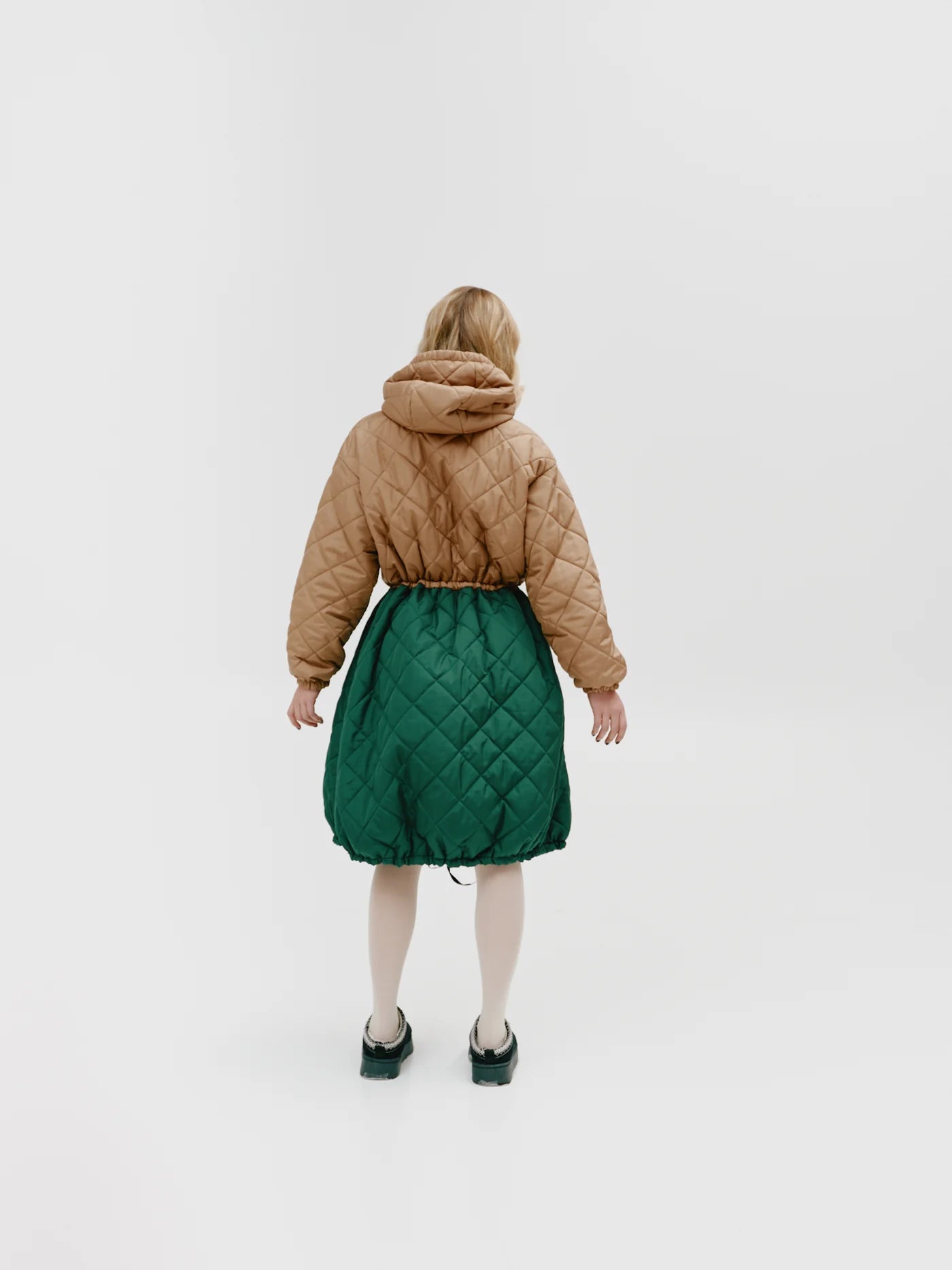 Dreamy Coat | Color:Beige/Green【ANIELE STROZ】 | FW23co01