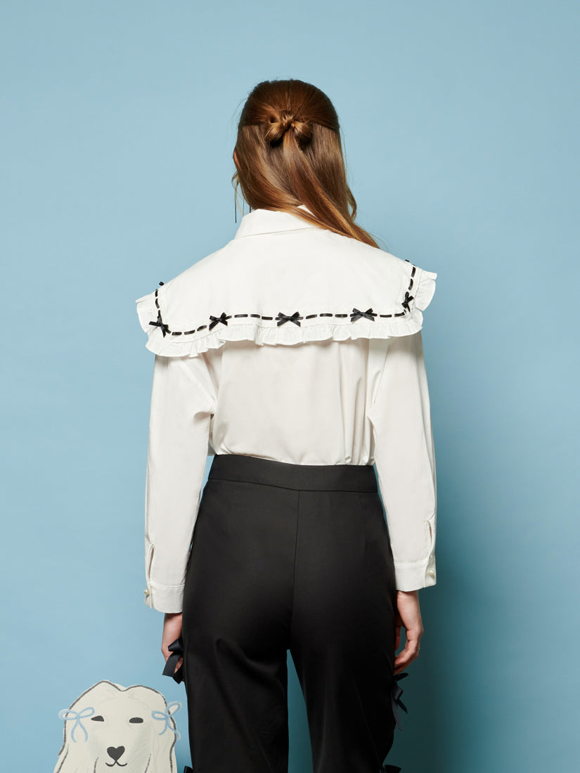 Bonnie Bow Collar Shirt | SISTER JANE